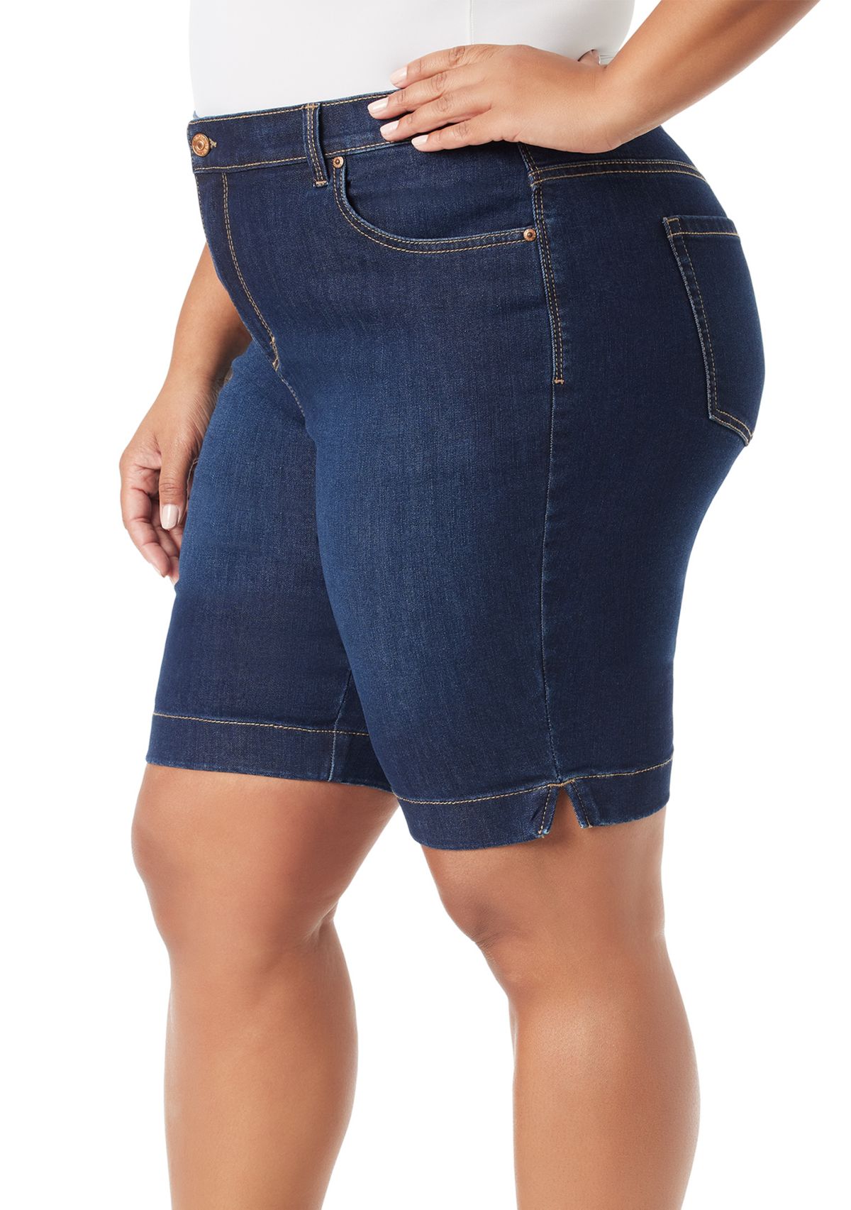 Plus Size Amanda Bermuda Shorts