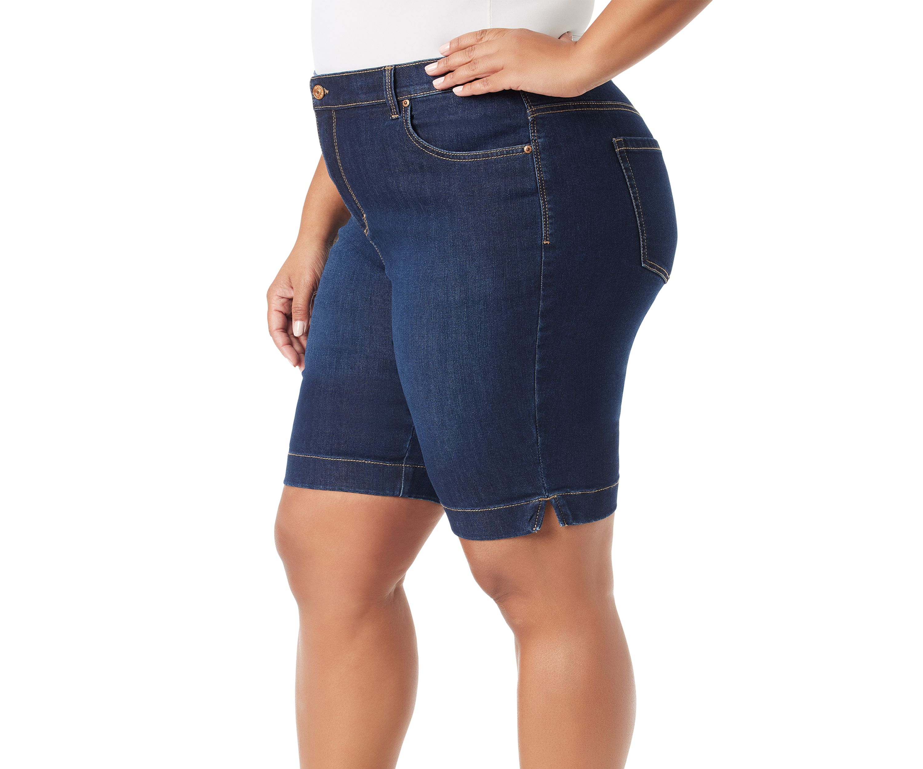 Plus Size Amanda Bermuda Shorts