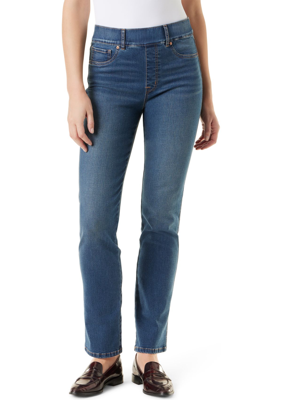 Womens Shape Effect Straight Jeans