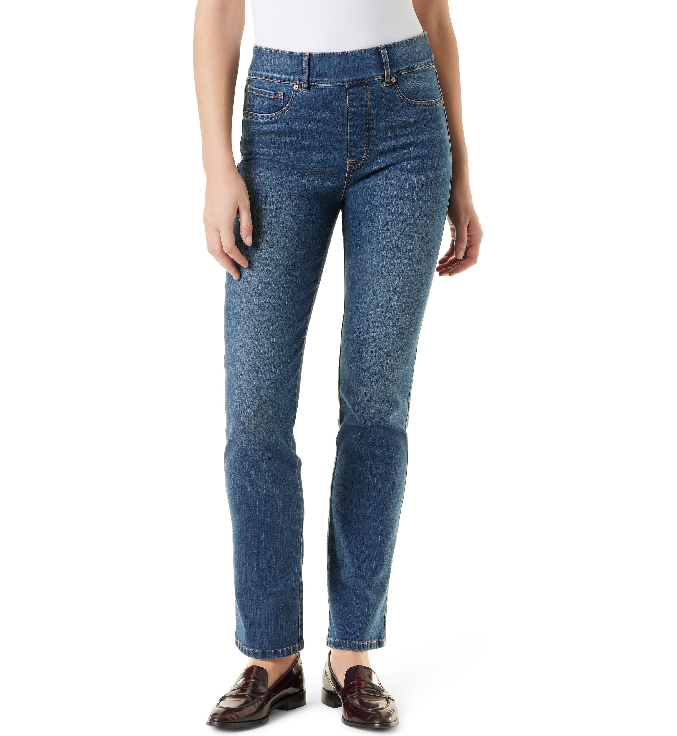 Womens Shape Effect Straight Jeans