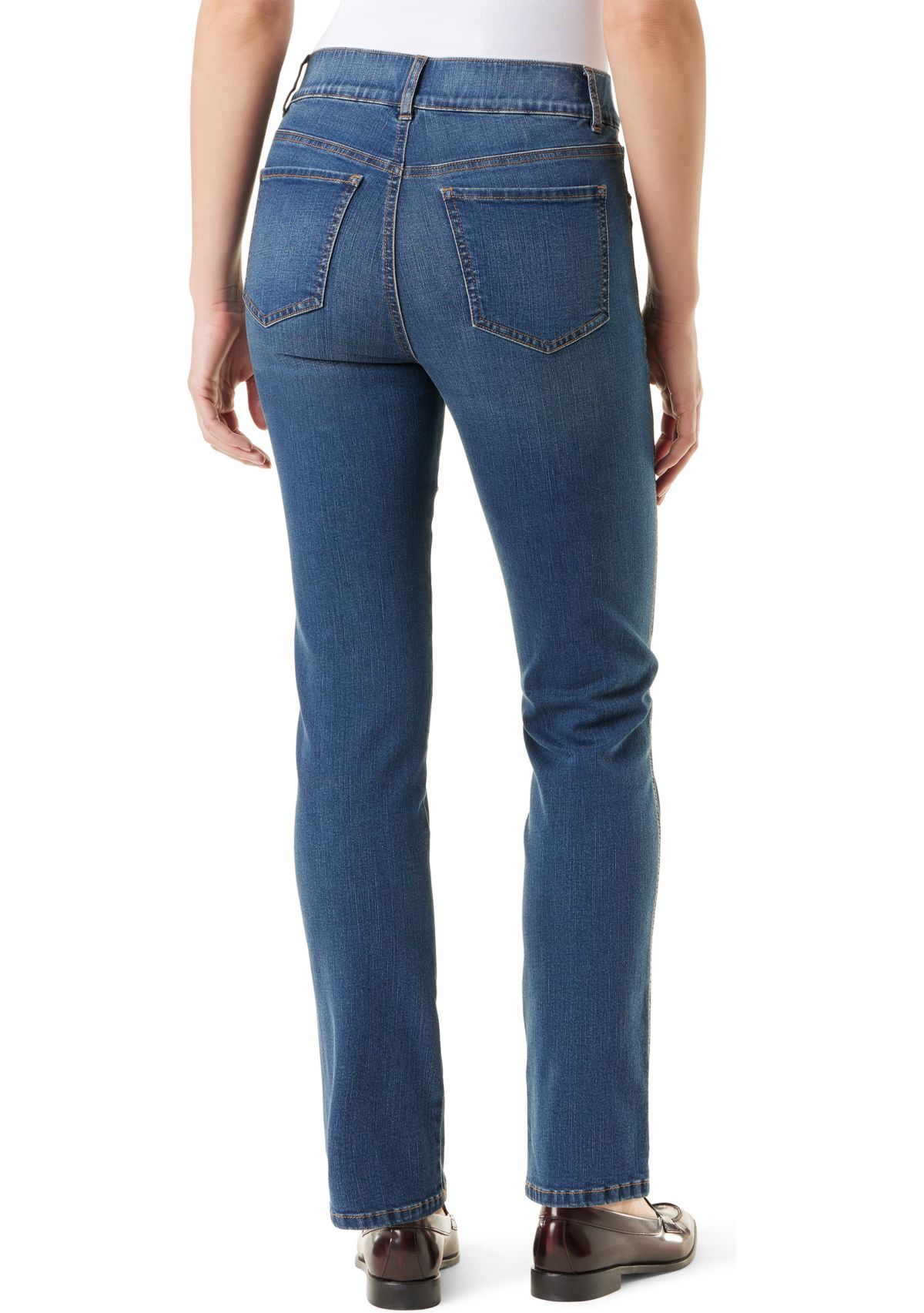 Womens Shape Effect Straight Jeans