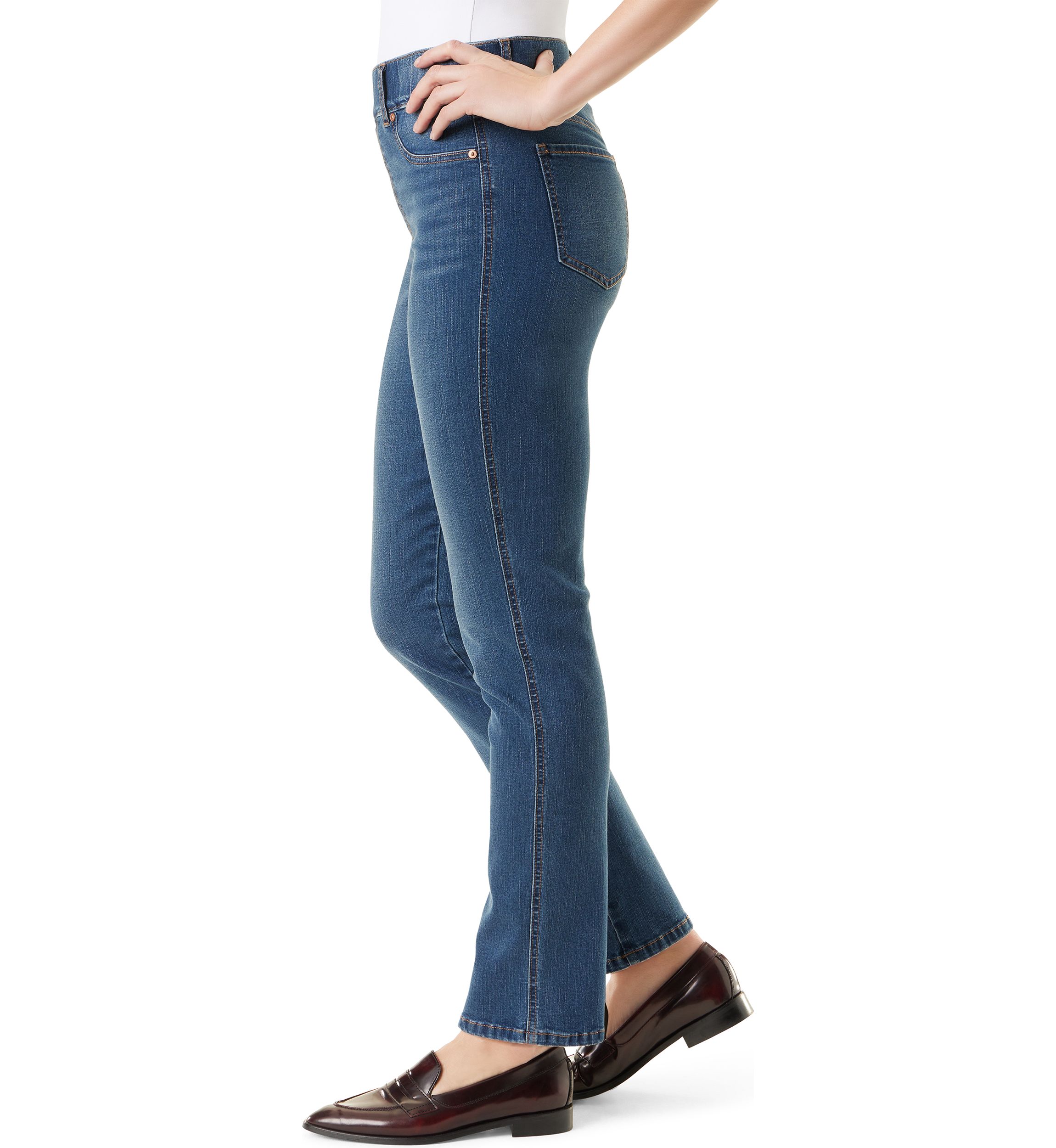 Womens Shape Effect Straight Jeans