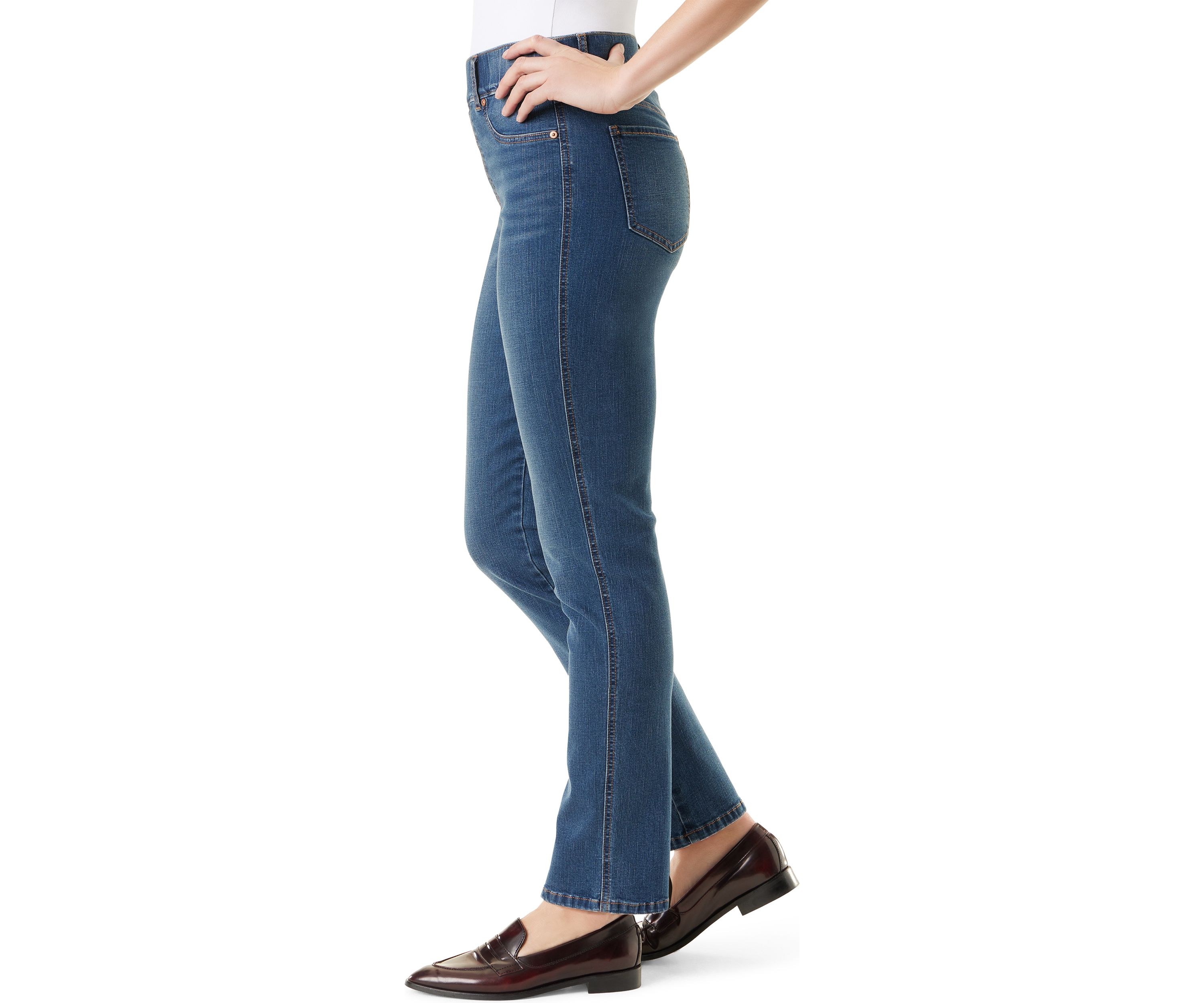 Womens Shape Effect Straight Jeans