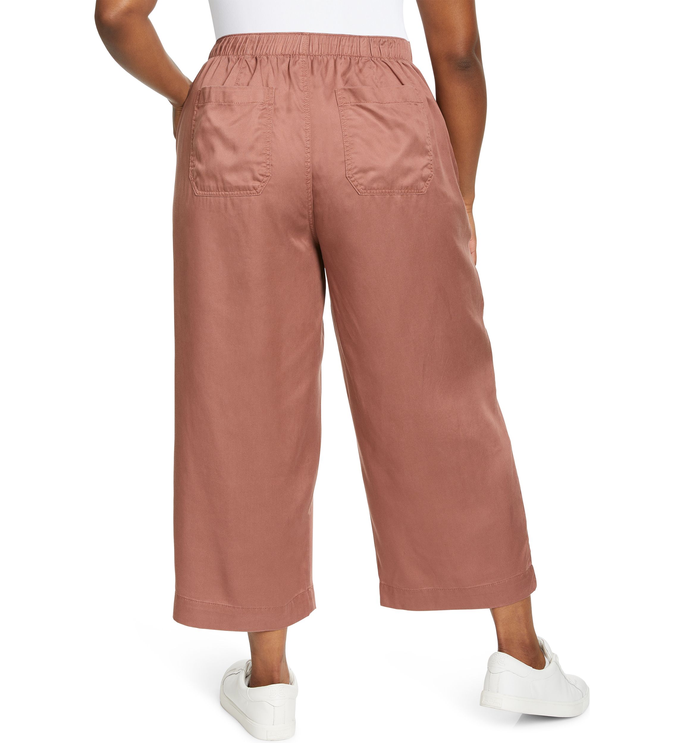 Plus Size Wide Leg Trouser Pants