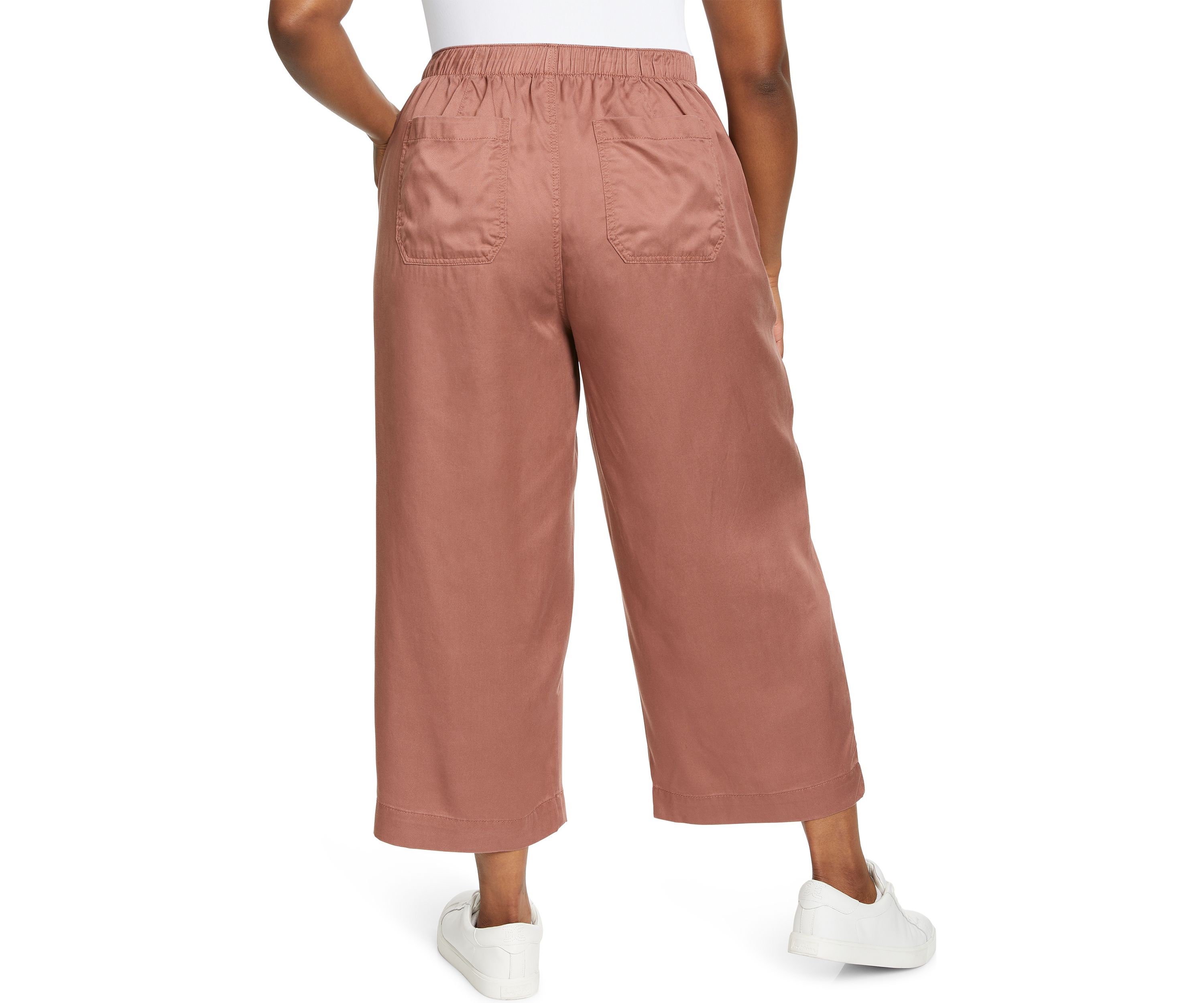 Plus Size Wide Leg Trouser Pants