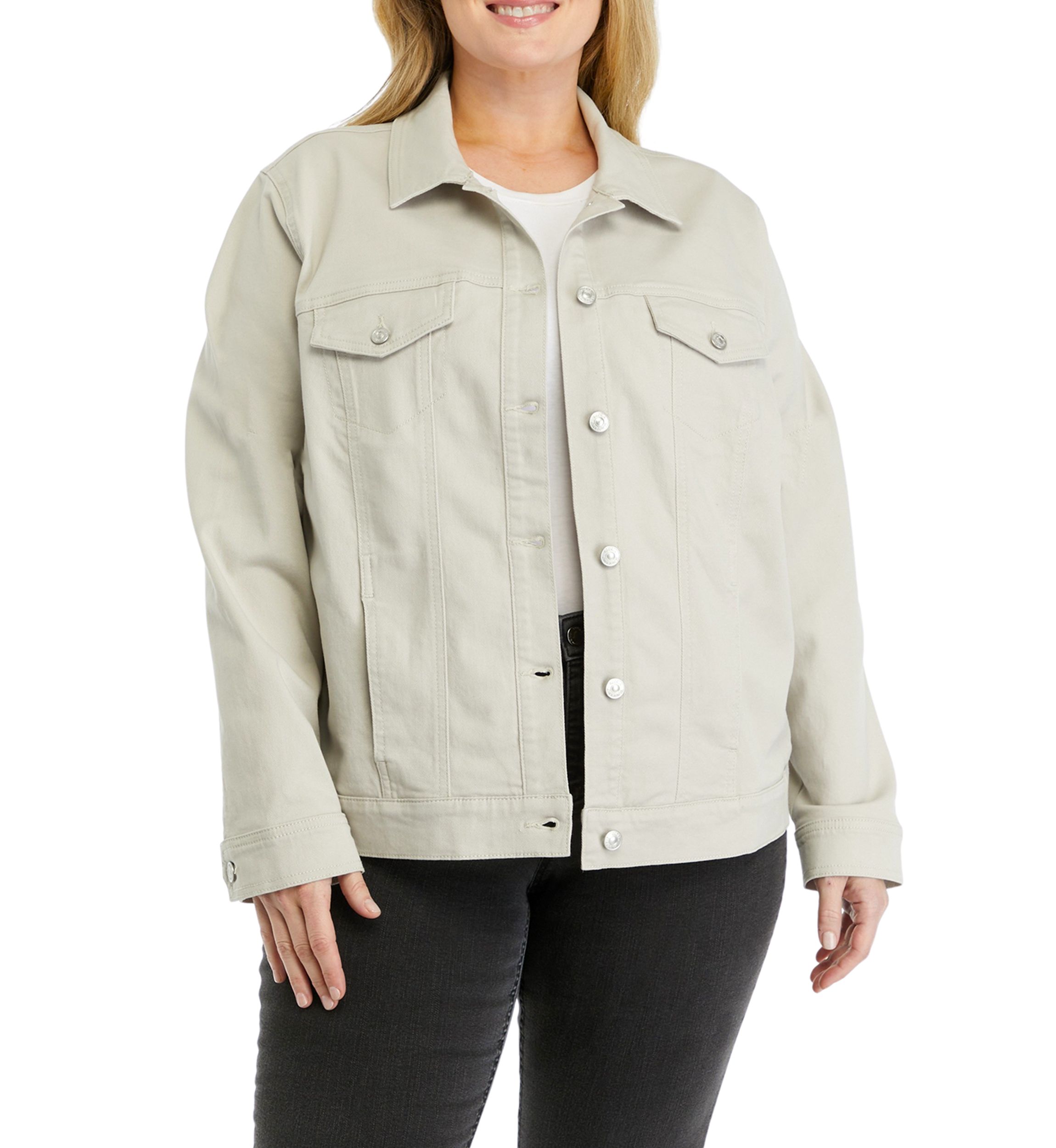 Plus Size Denim Jacket