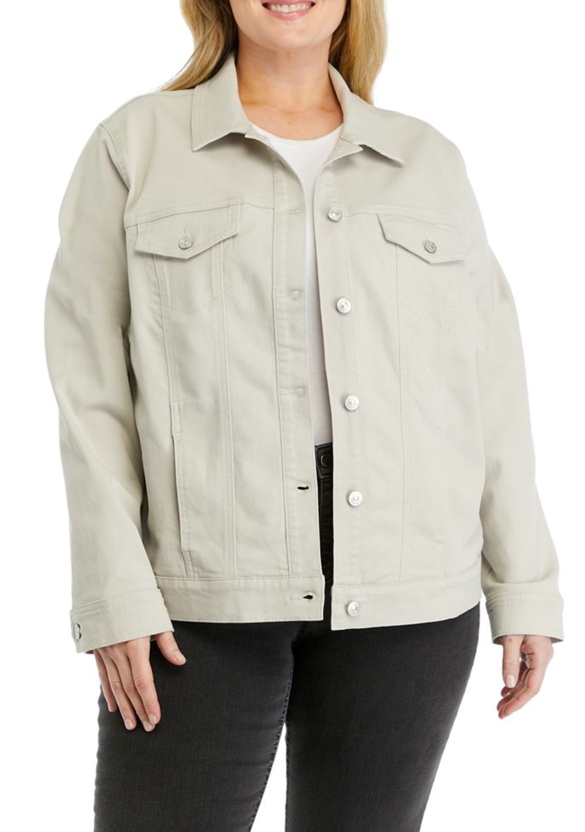 Plus Size Denim Jacket