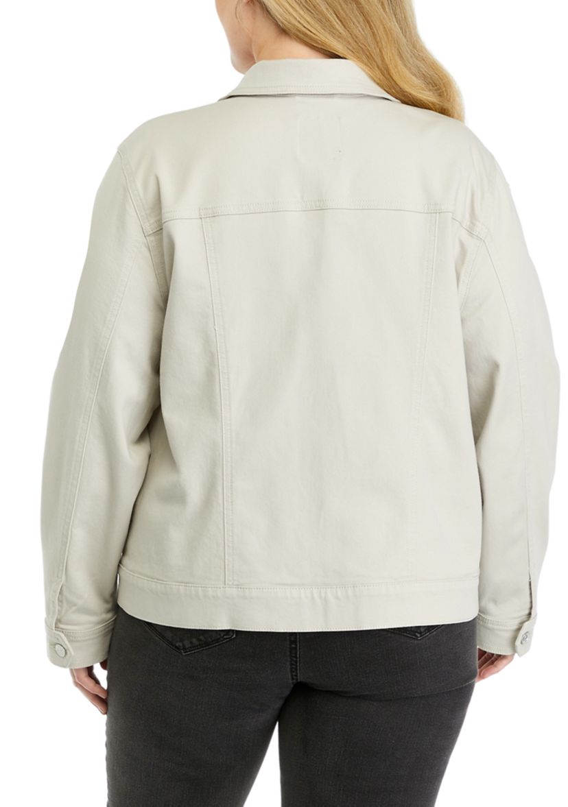 Plus Size Denim Jacket