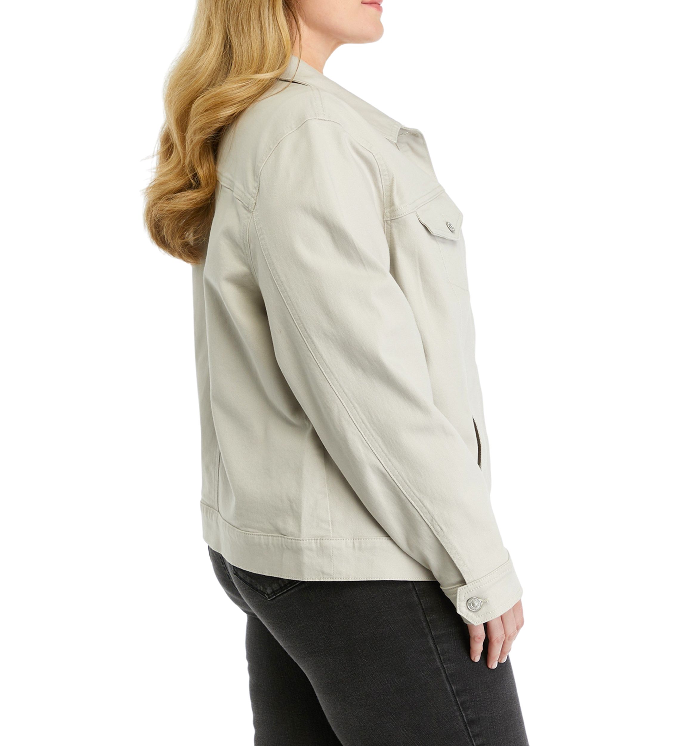 Plus Size Denim Jacket