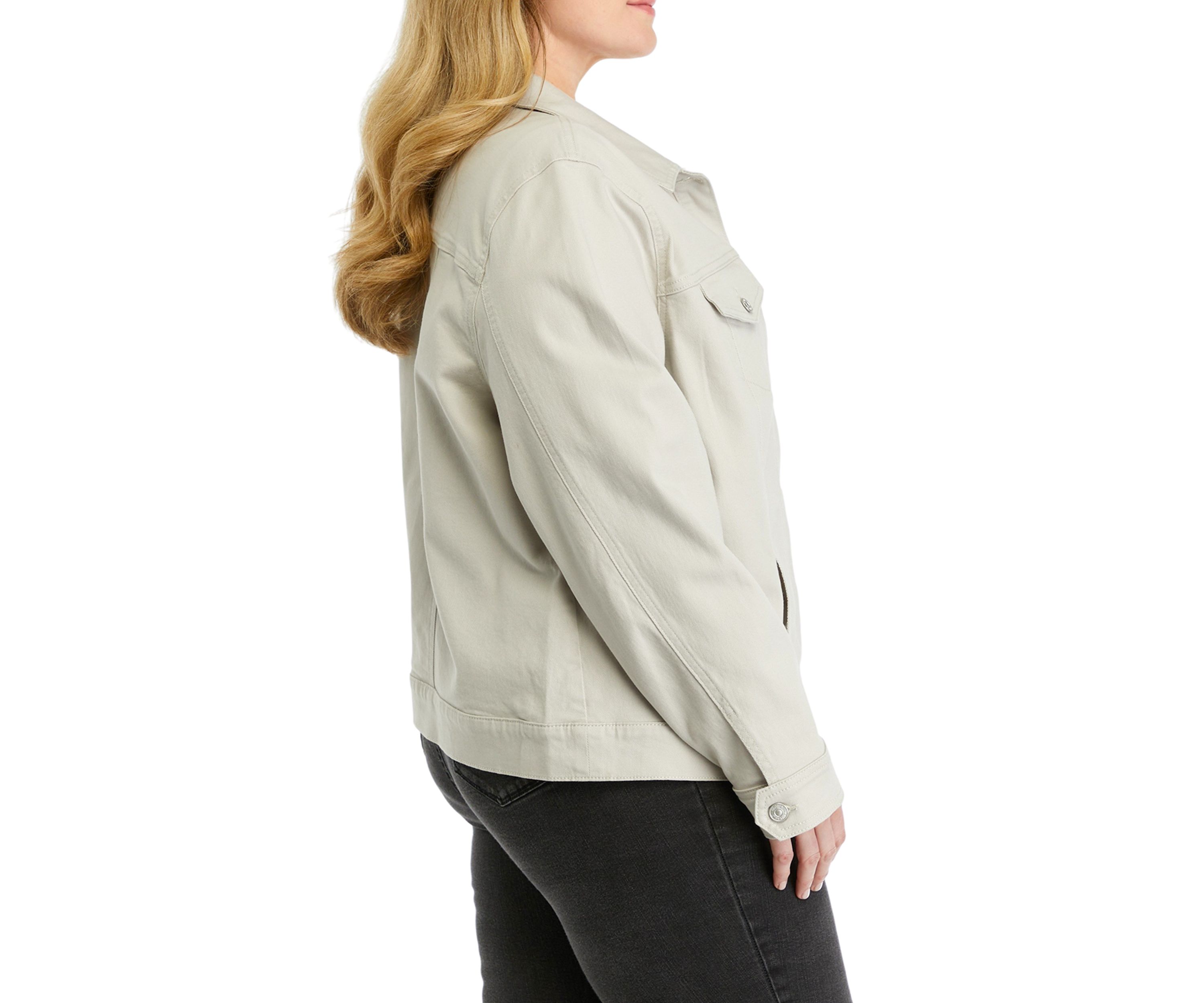 Plus Size Denim Jacket