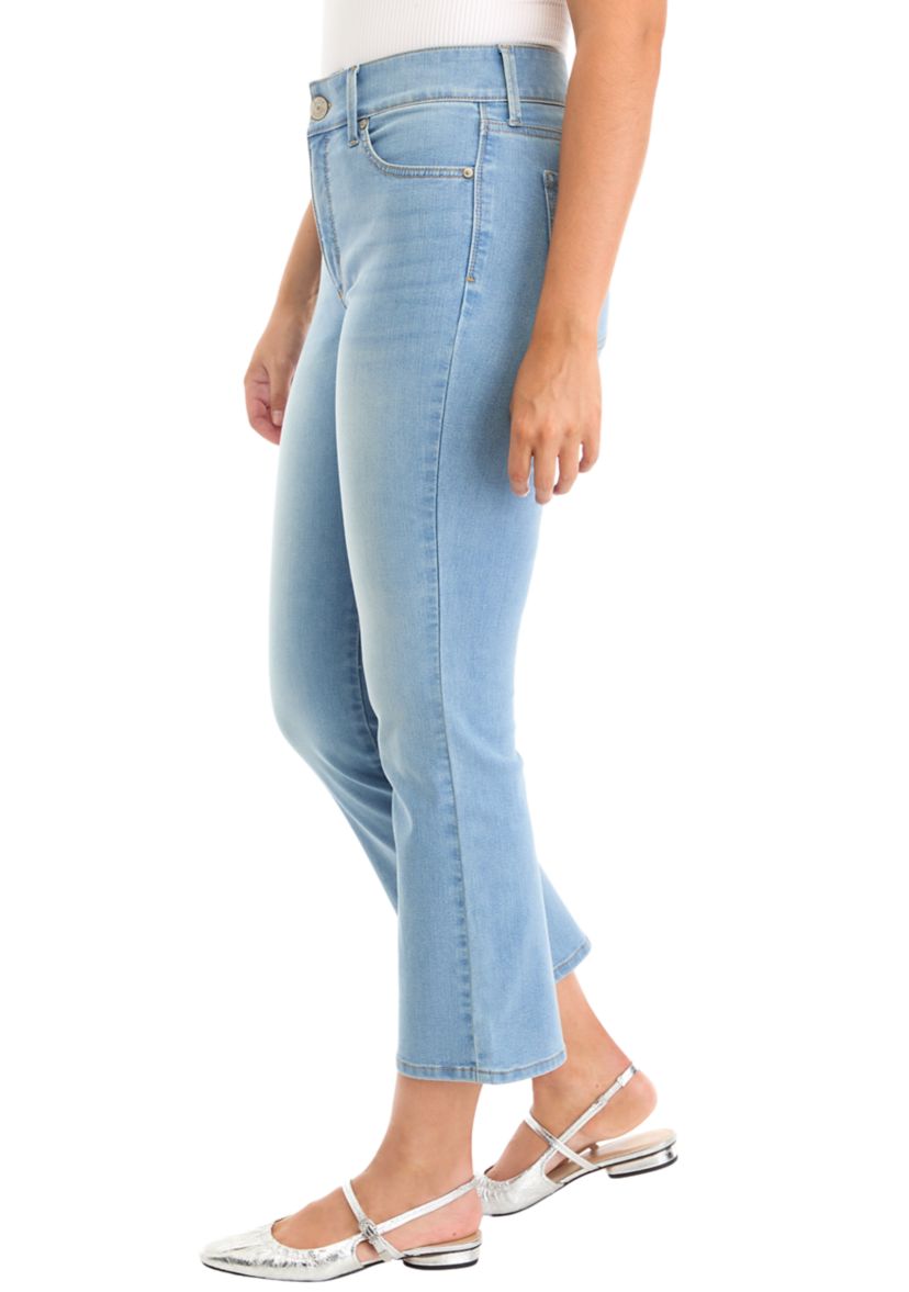 Womens Shape Effect Tummy Sculpt Ankle Length Jeans 