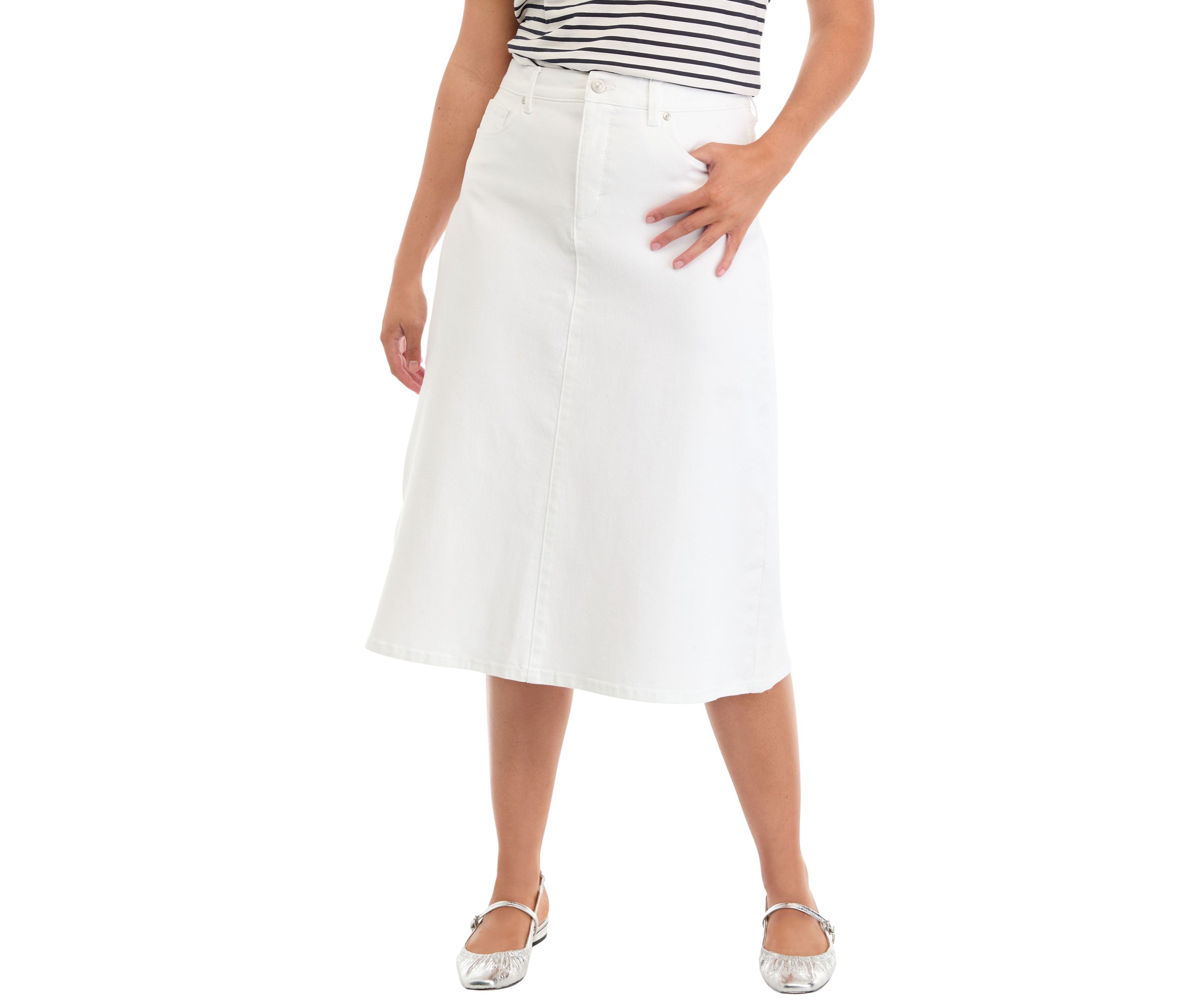 Womens Midi Skirt 
