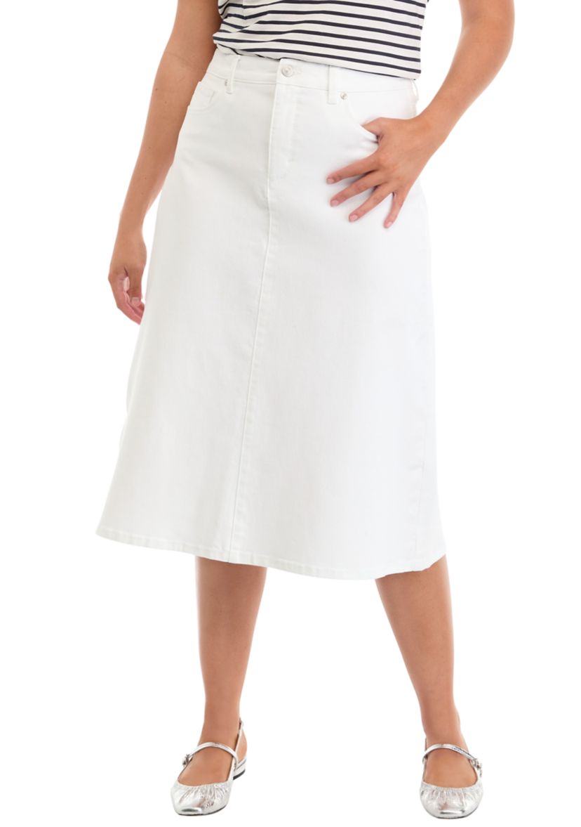 Womens Midi Skirt 