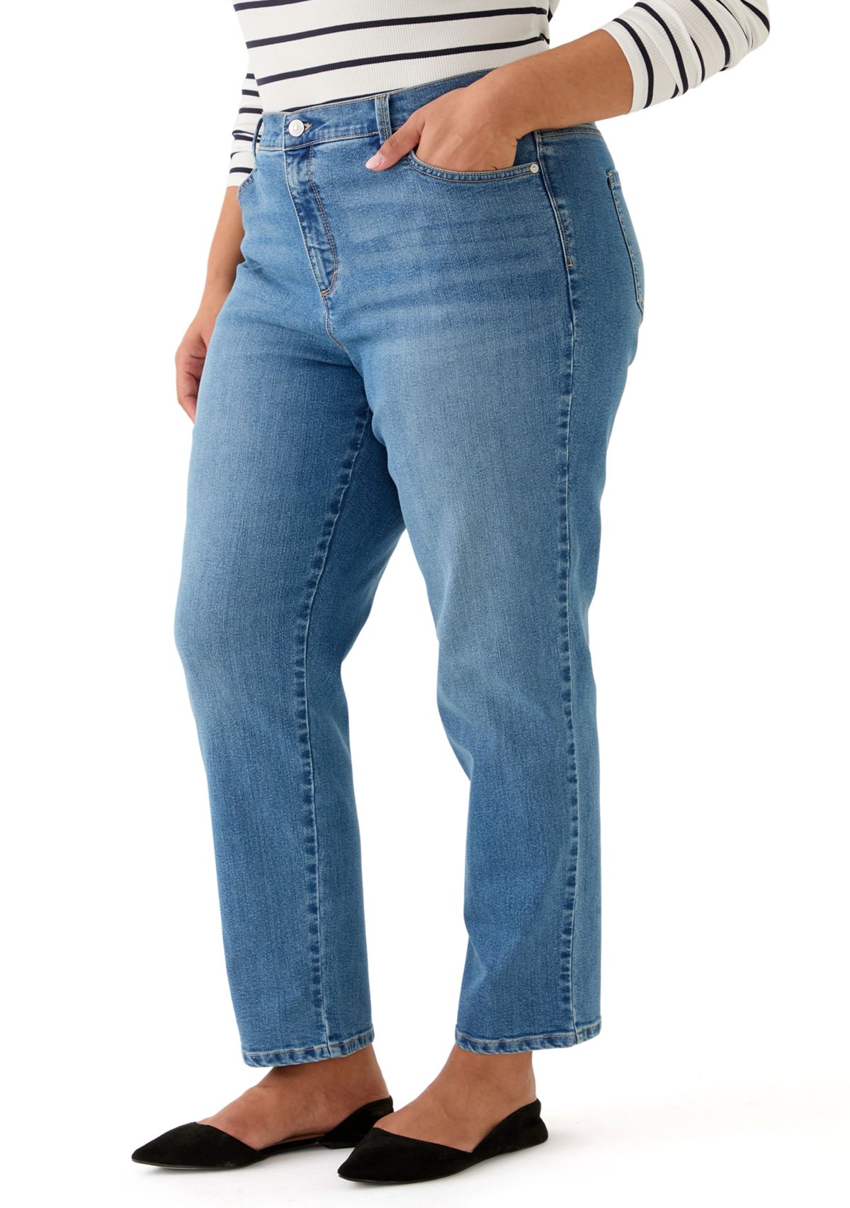 Plus Size Amanda Classic Jeans