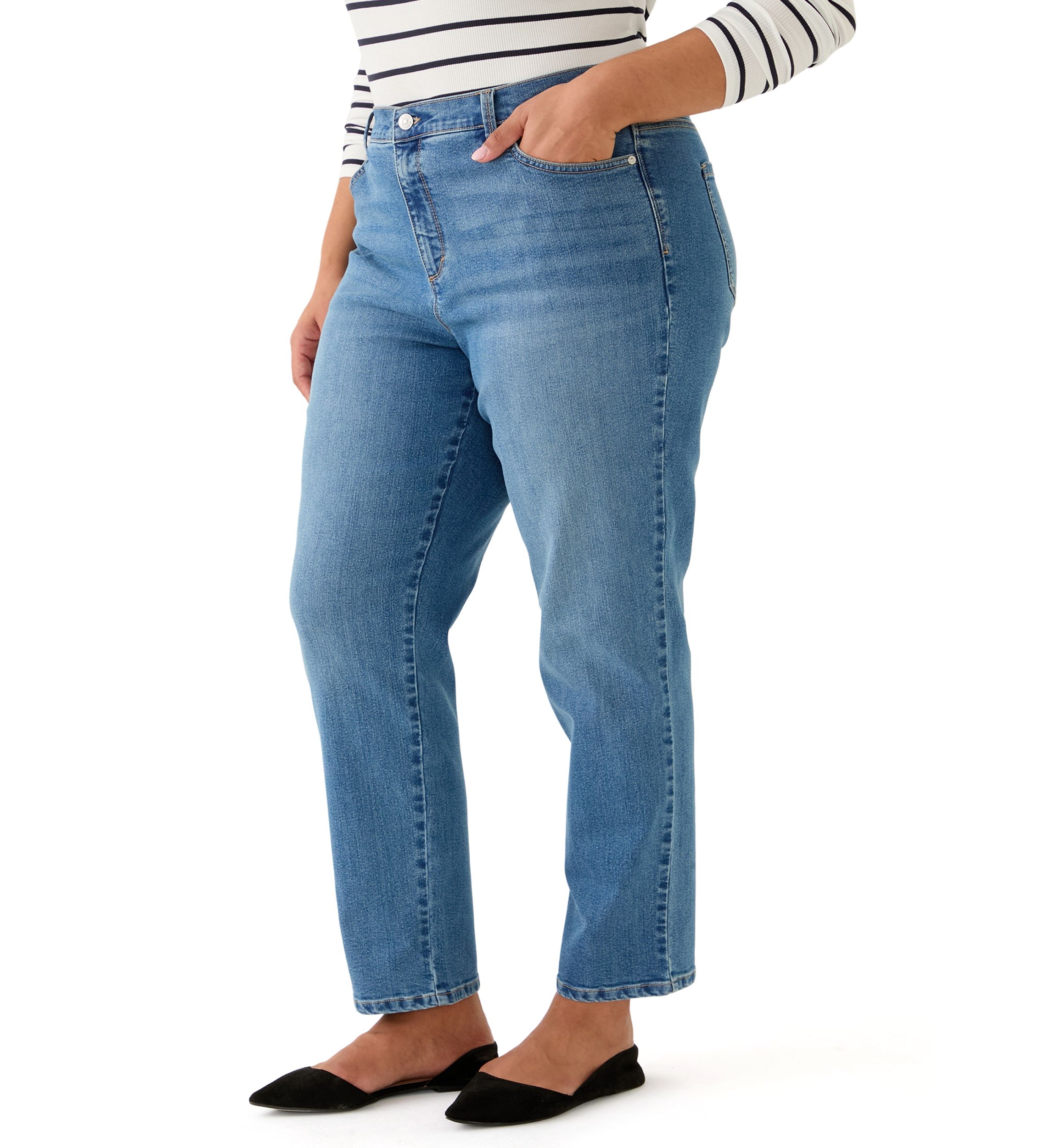 Plus Size Amanda Classic Jeans