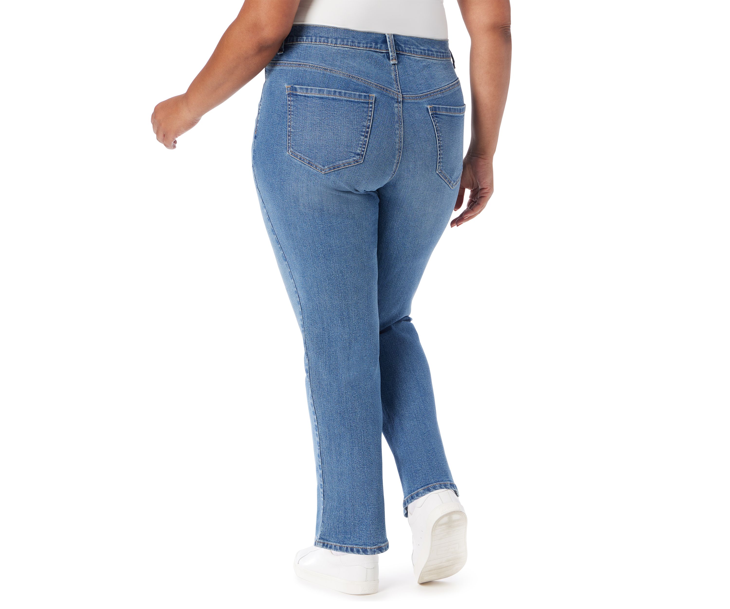 Plus Size Amanda Classic Straight Leg Jeans