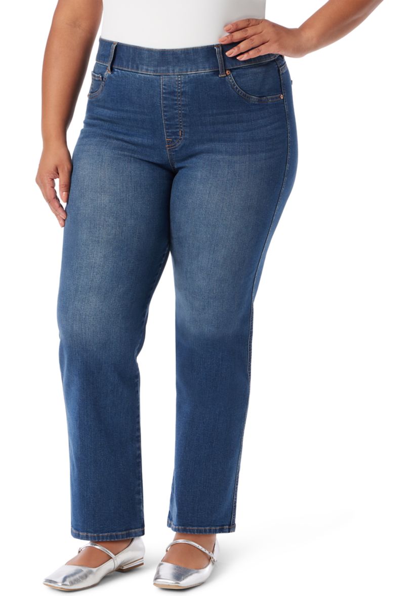   Plus Size Shape Effect Jeans 