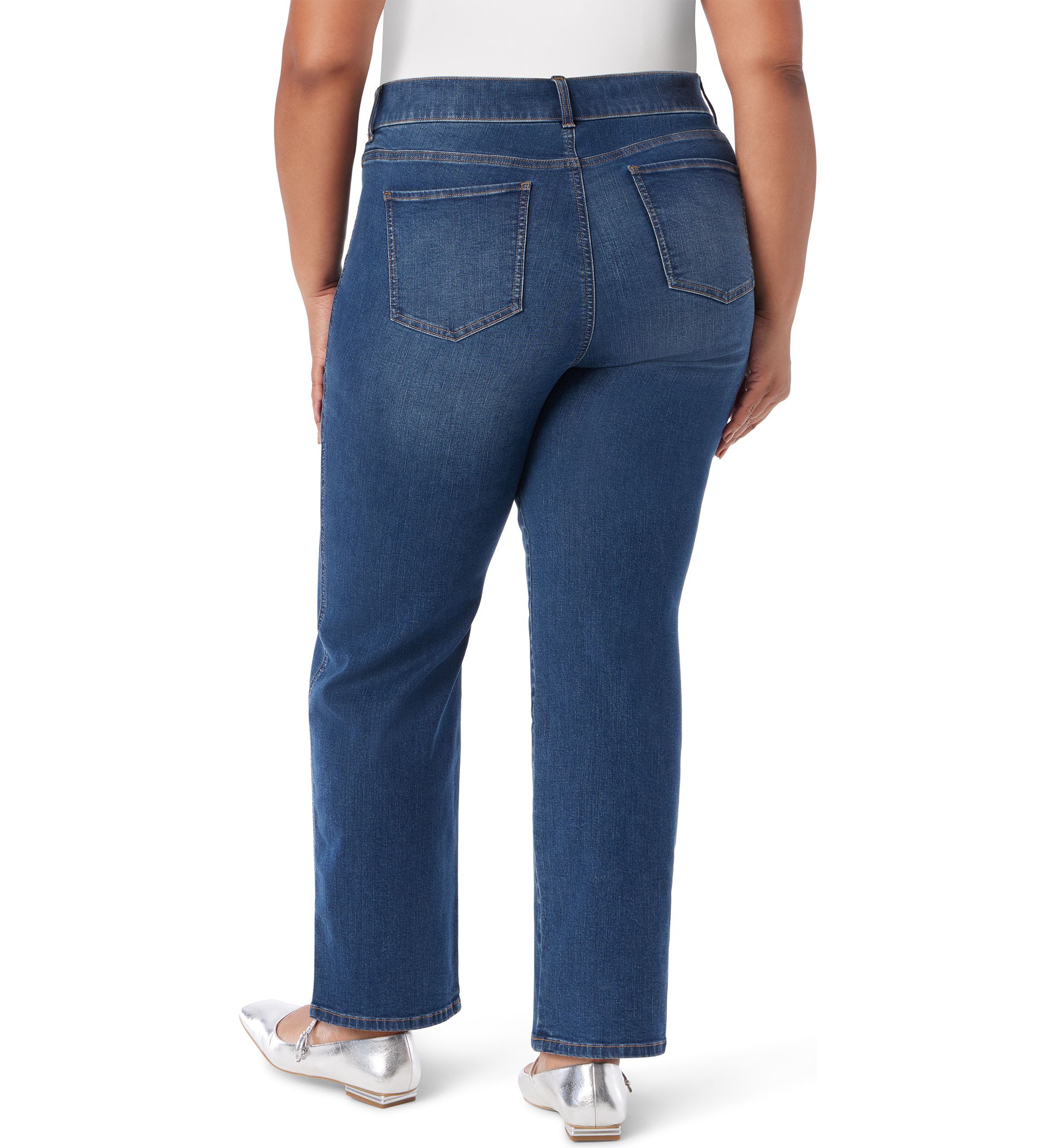   Plus Size Shape Effect Jeans 