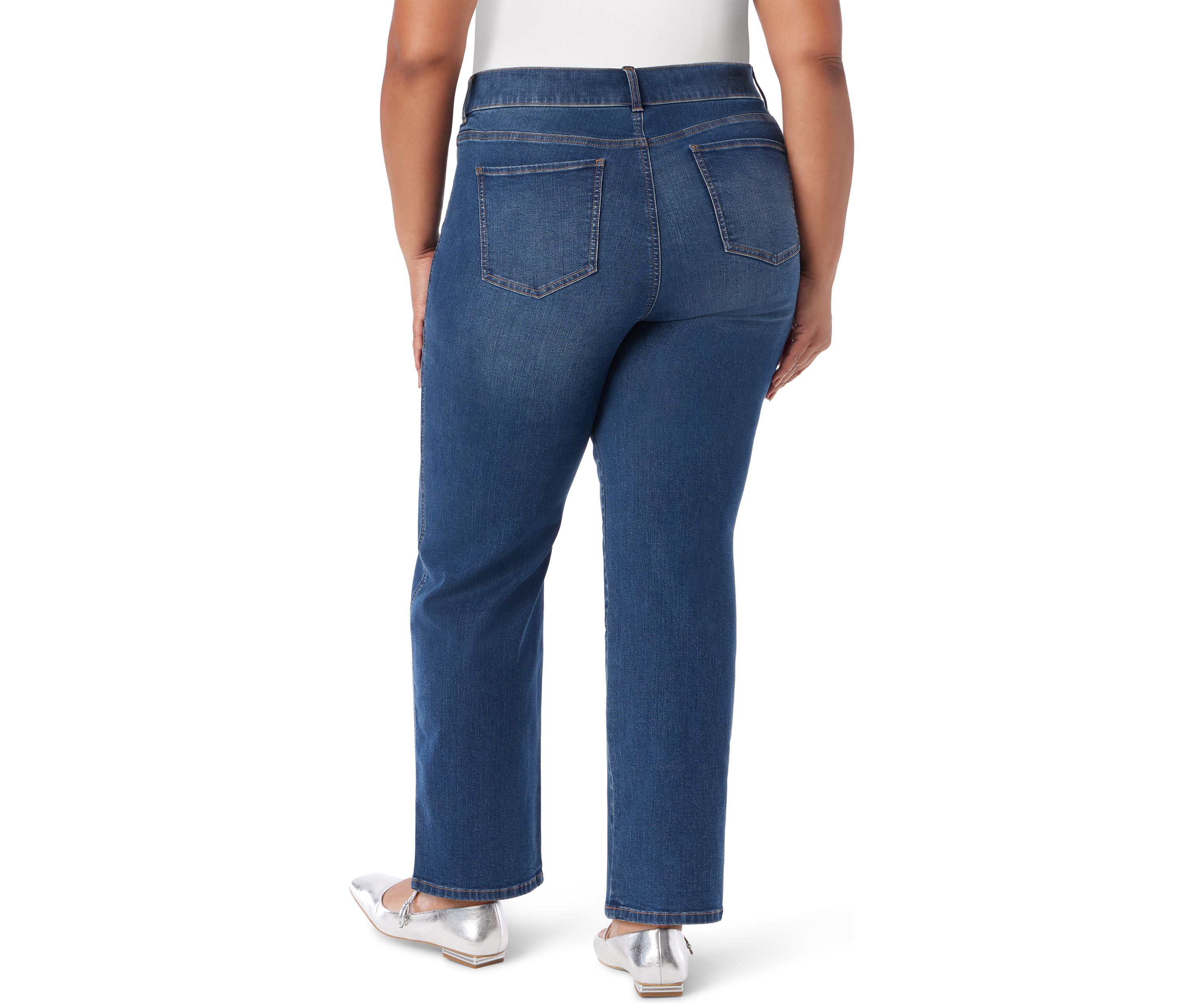   Plus Size Shape Effect Jeans 