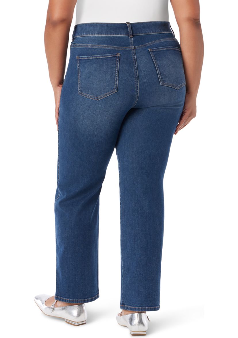   Plus Size Shape Effect Jeans 