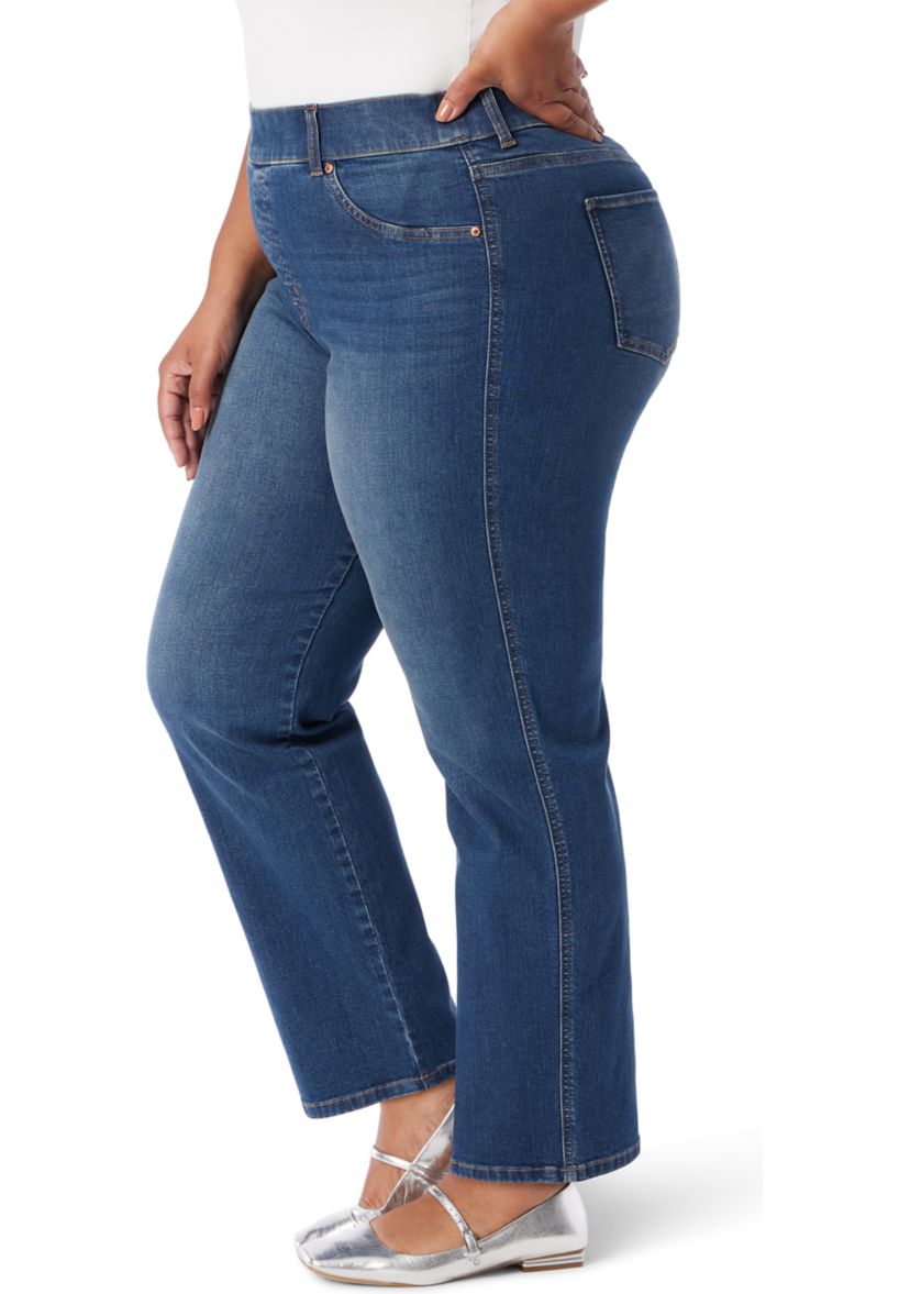   Plus Size Shape Effect Jeans 
