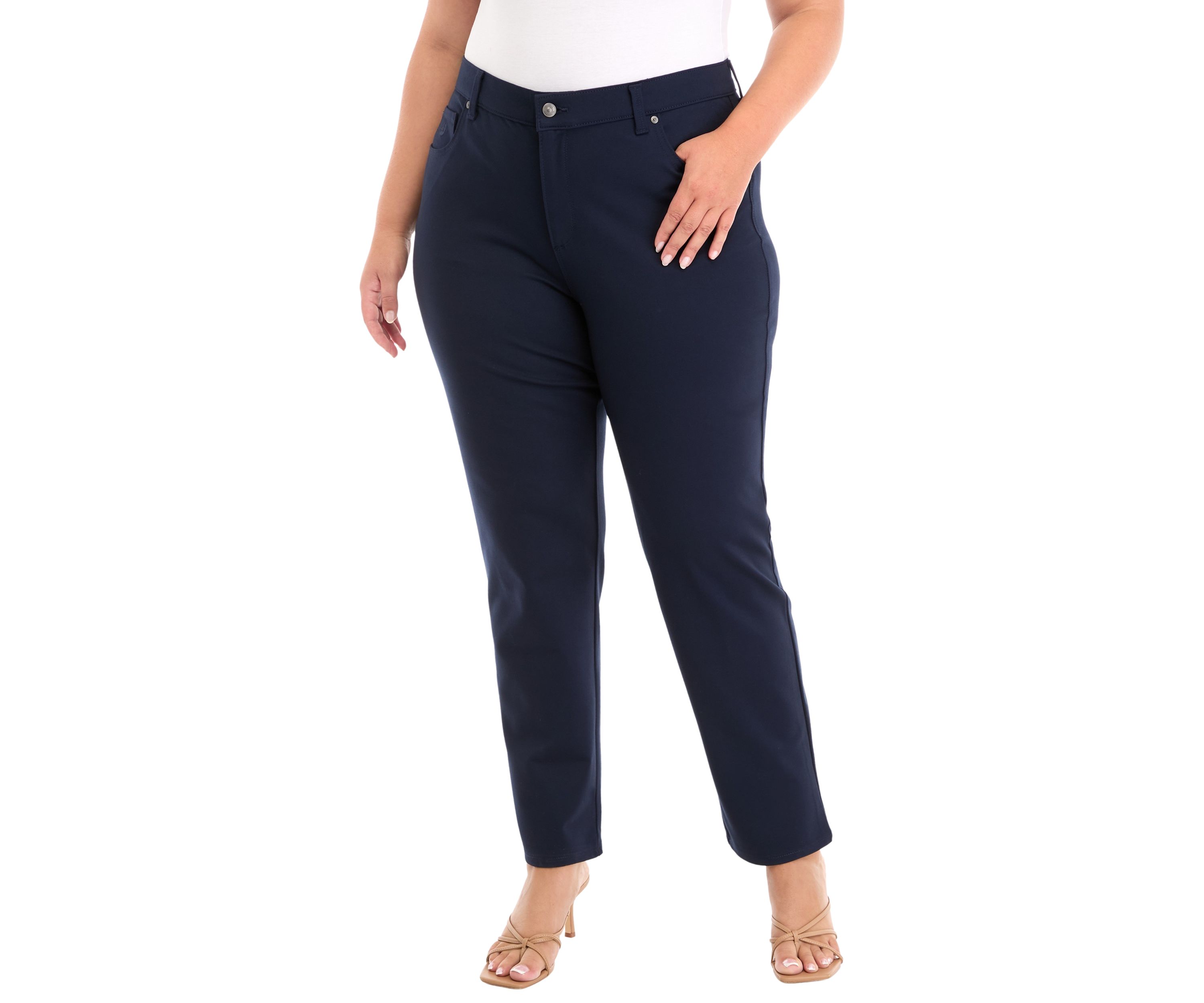 Plus Size Amanda Ponte Pants