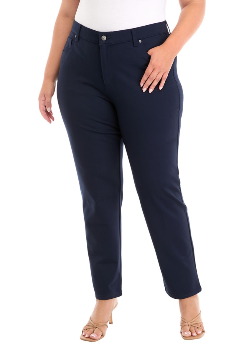 Plus Size Amanda Ponte Pants