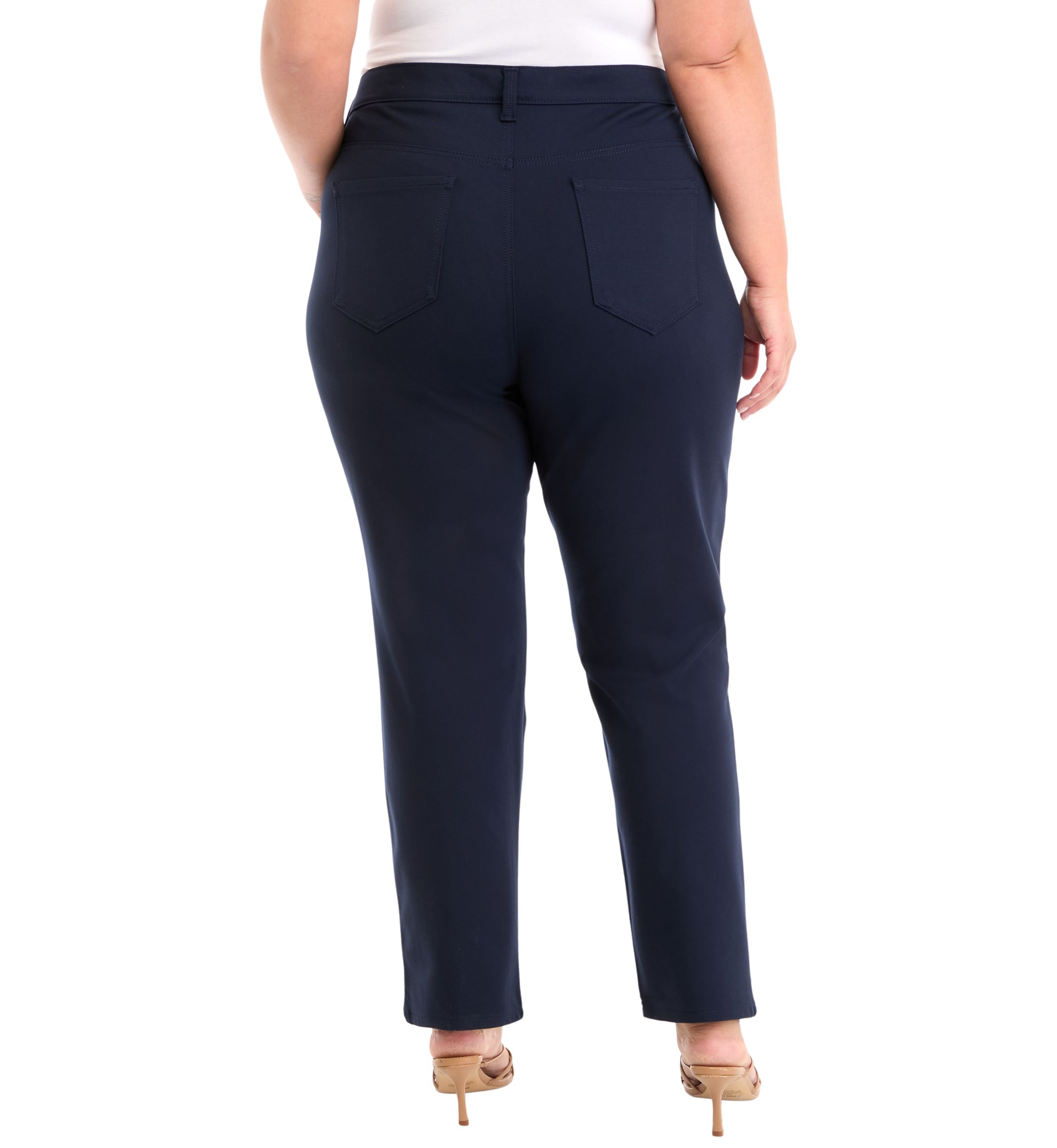 Plus Size Amanda Ponte Pants