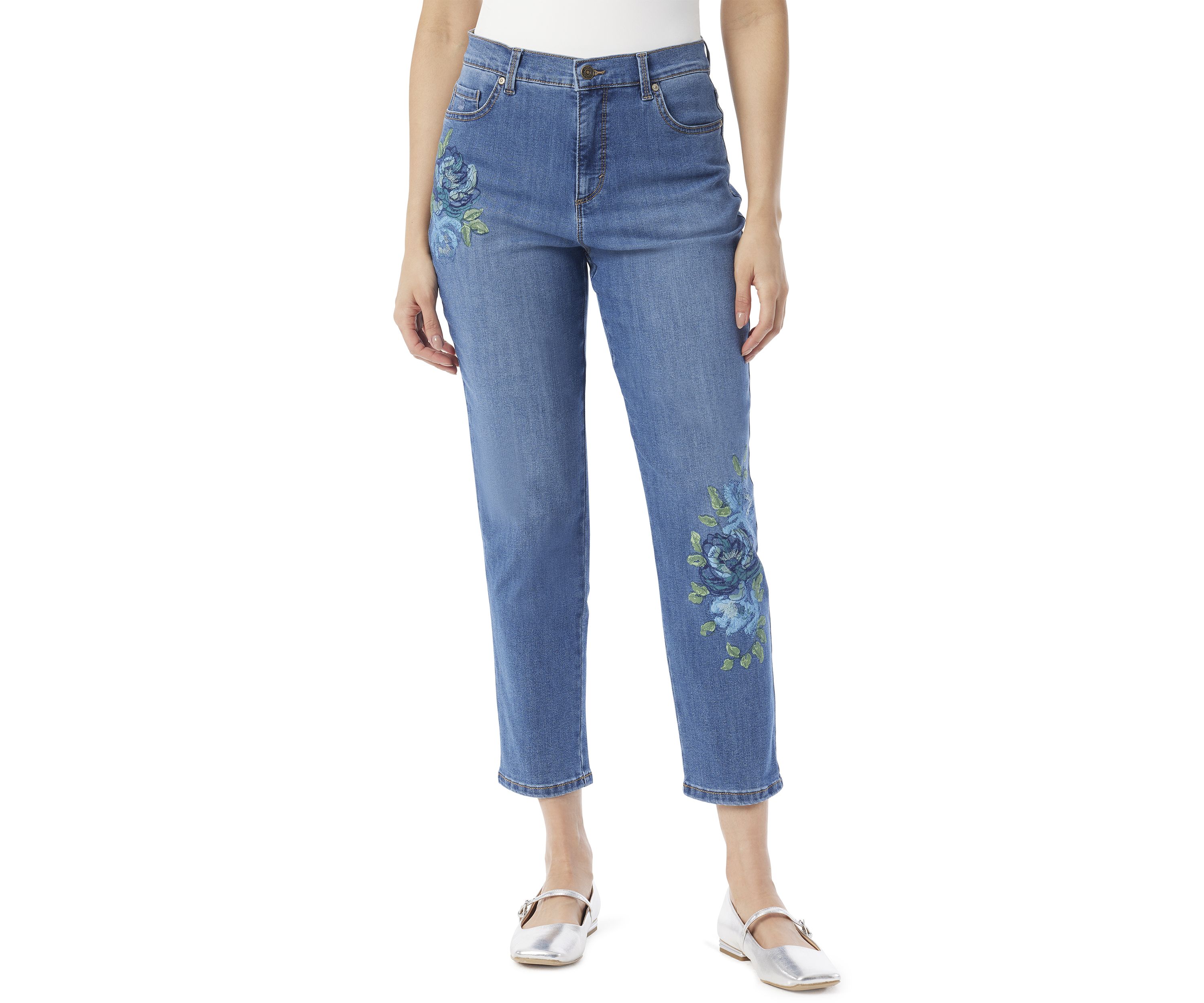 Womens Amanda Ankle Jeans