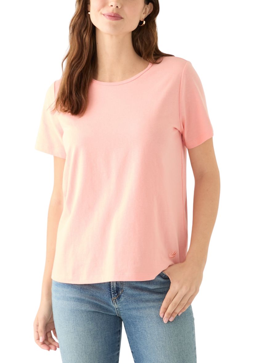 Womens Solid Amanda T-Shirt