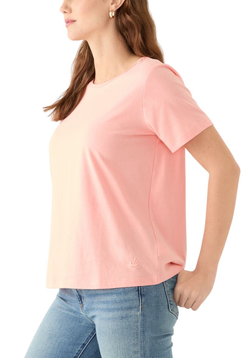 Womens Solid Amanda T-Shirt