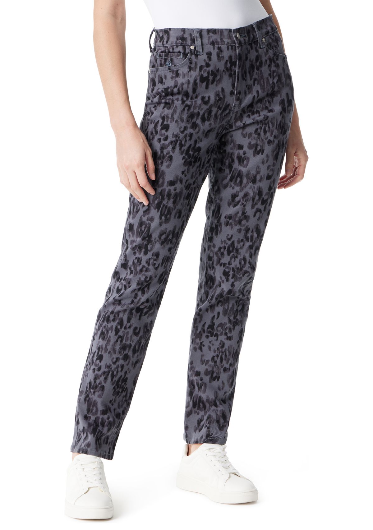 Petite Amanda Classic Printed Jeans 