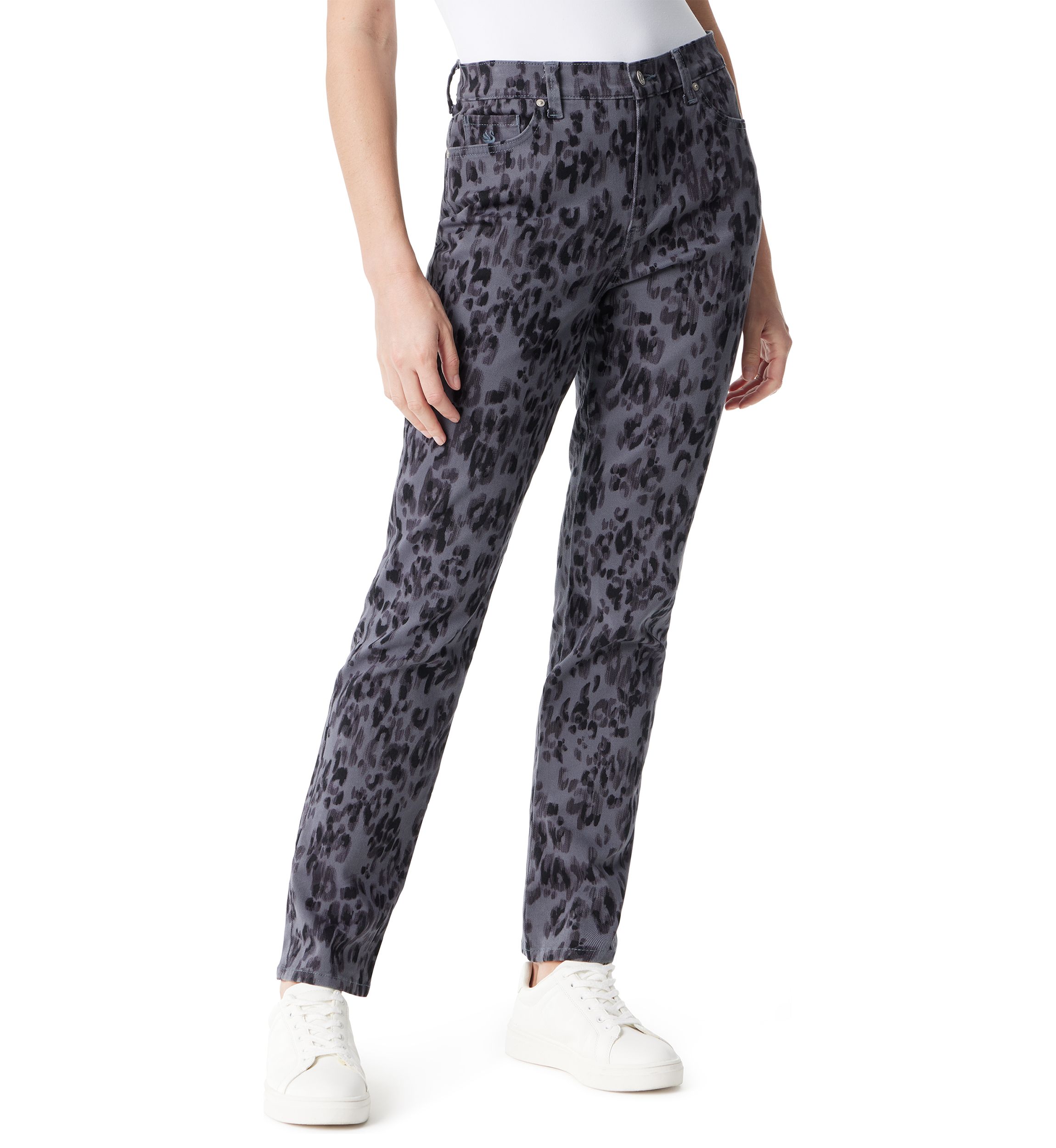 Petite Amanda Classic Printed Jeans 