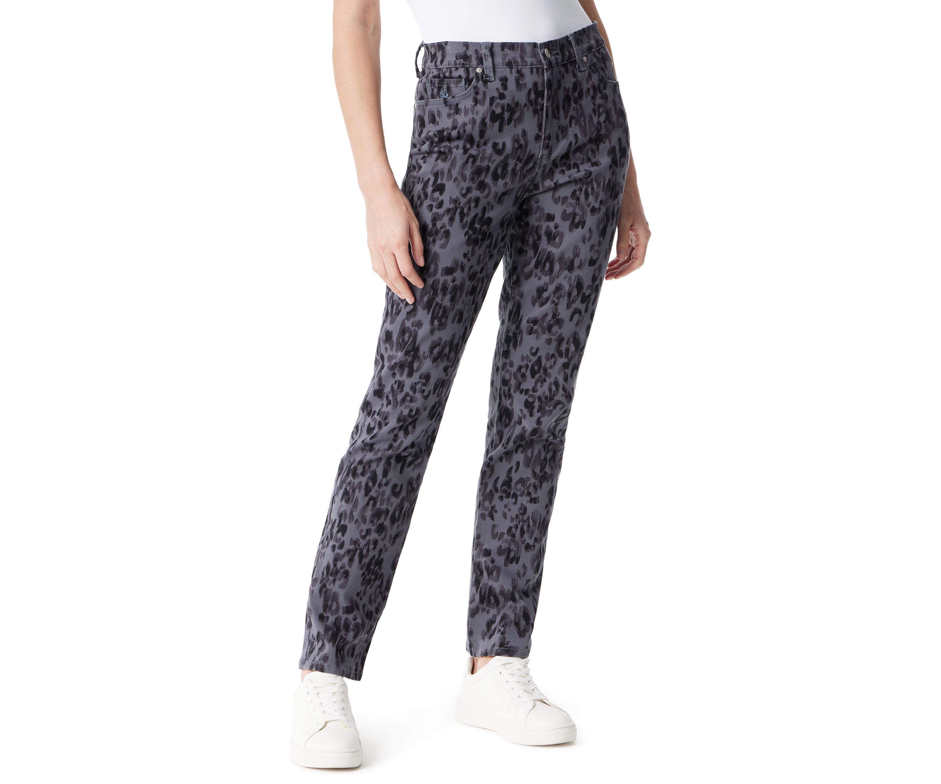 Petite Amanda Classic Printed Jeans 