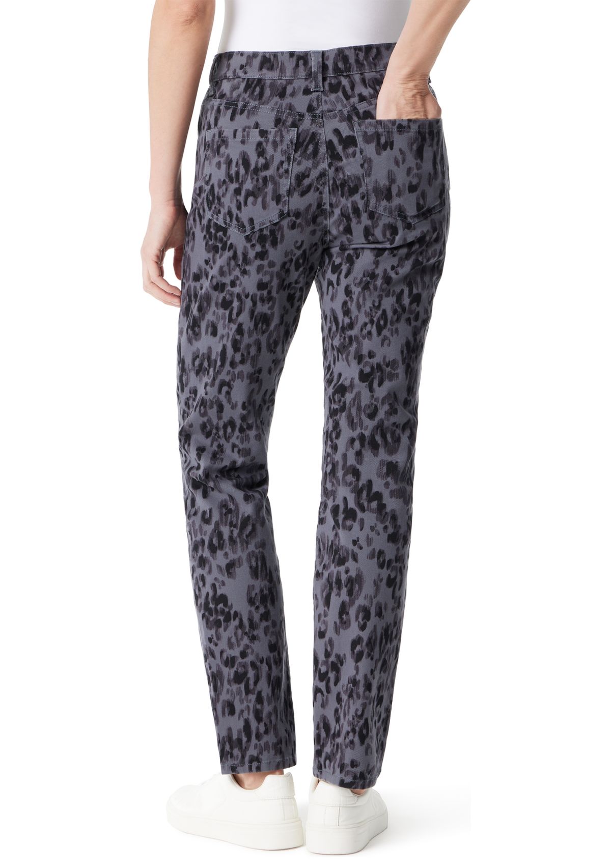 Petite Amanda Classic Printed Jeans 