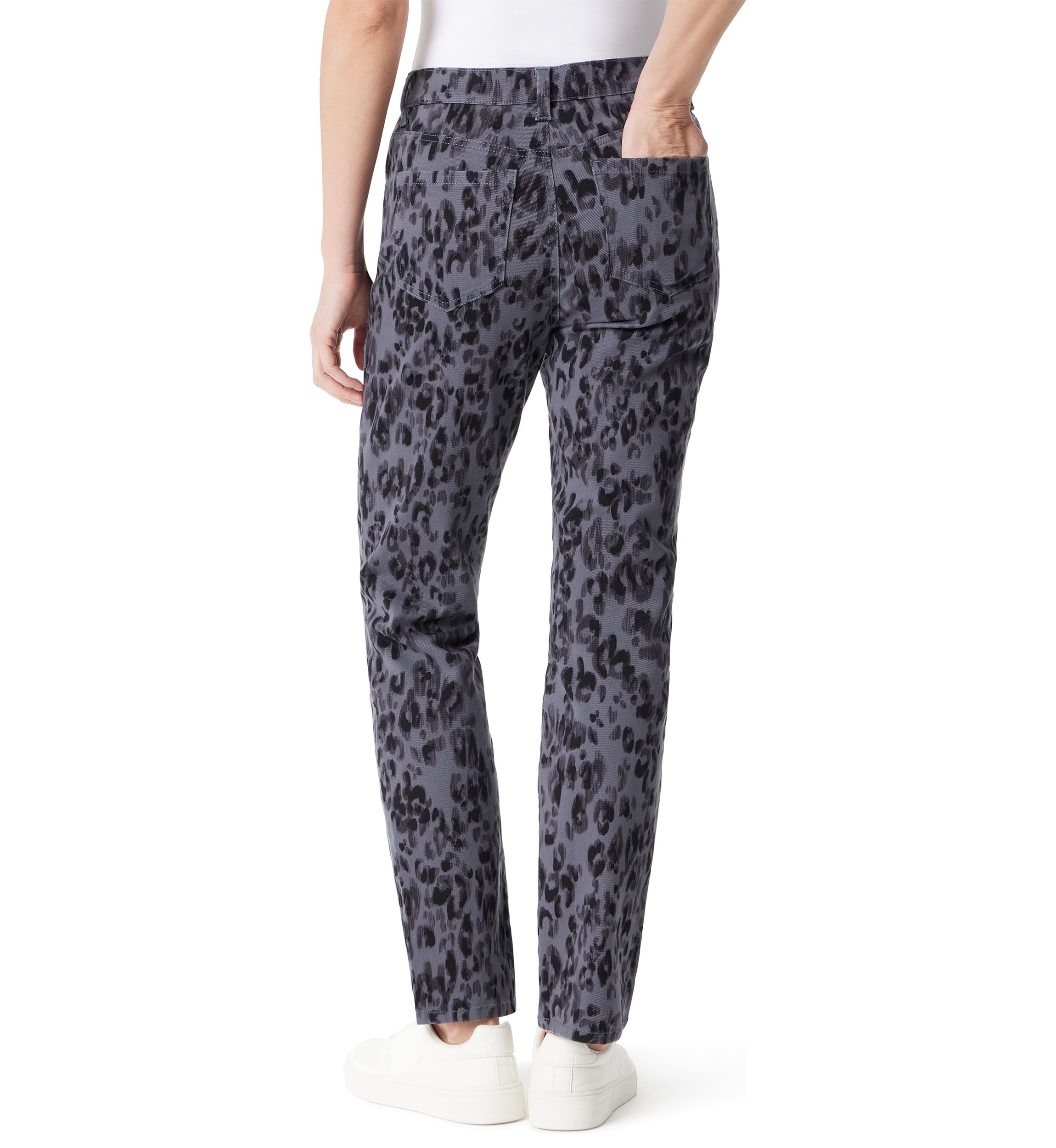 Petite Amanda Classic Printed Jeans 