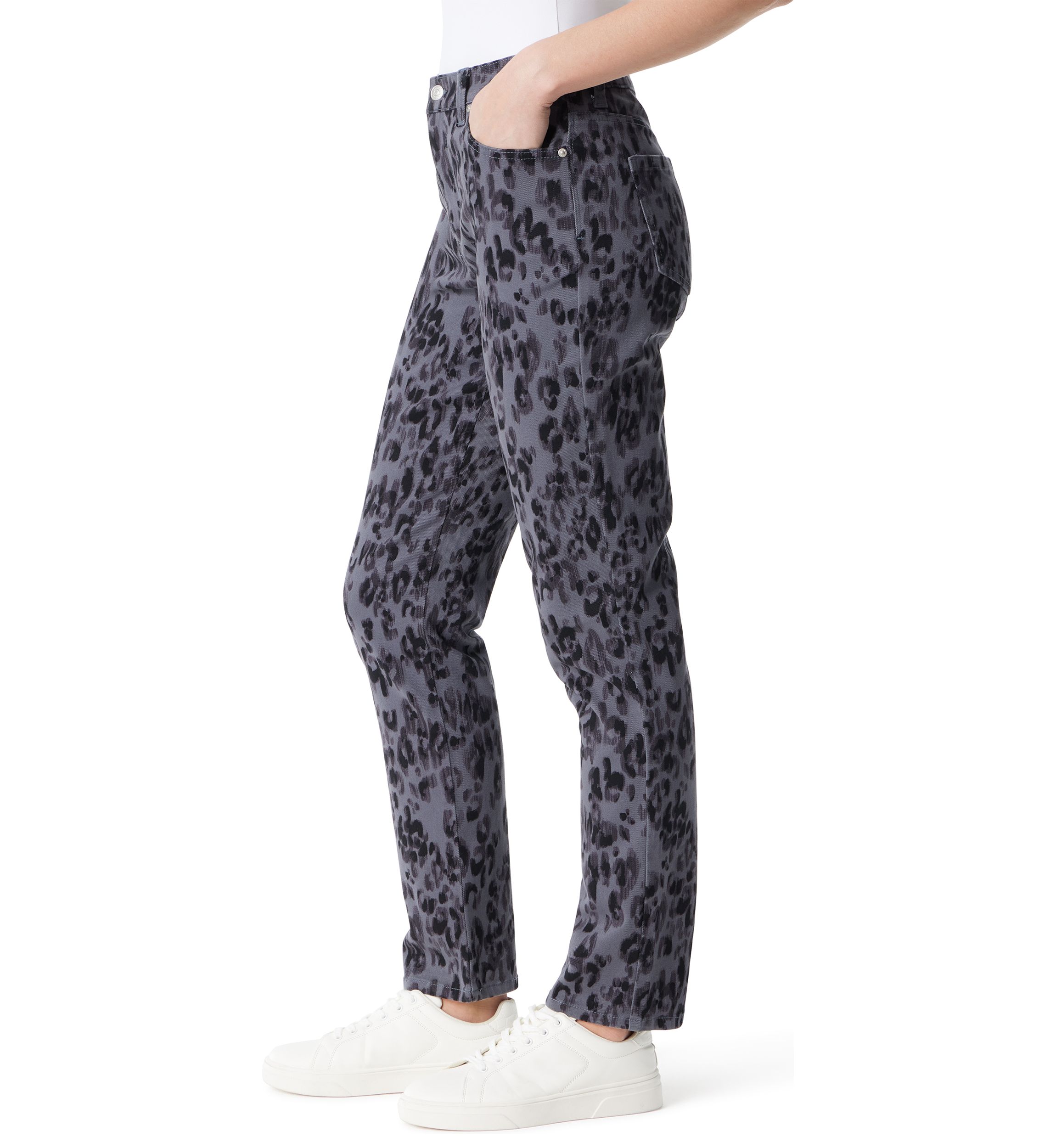Petite Amanda Classic Printed Jeans 