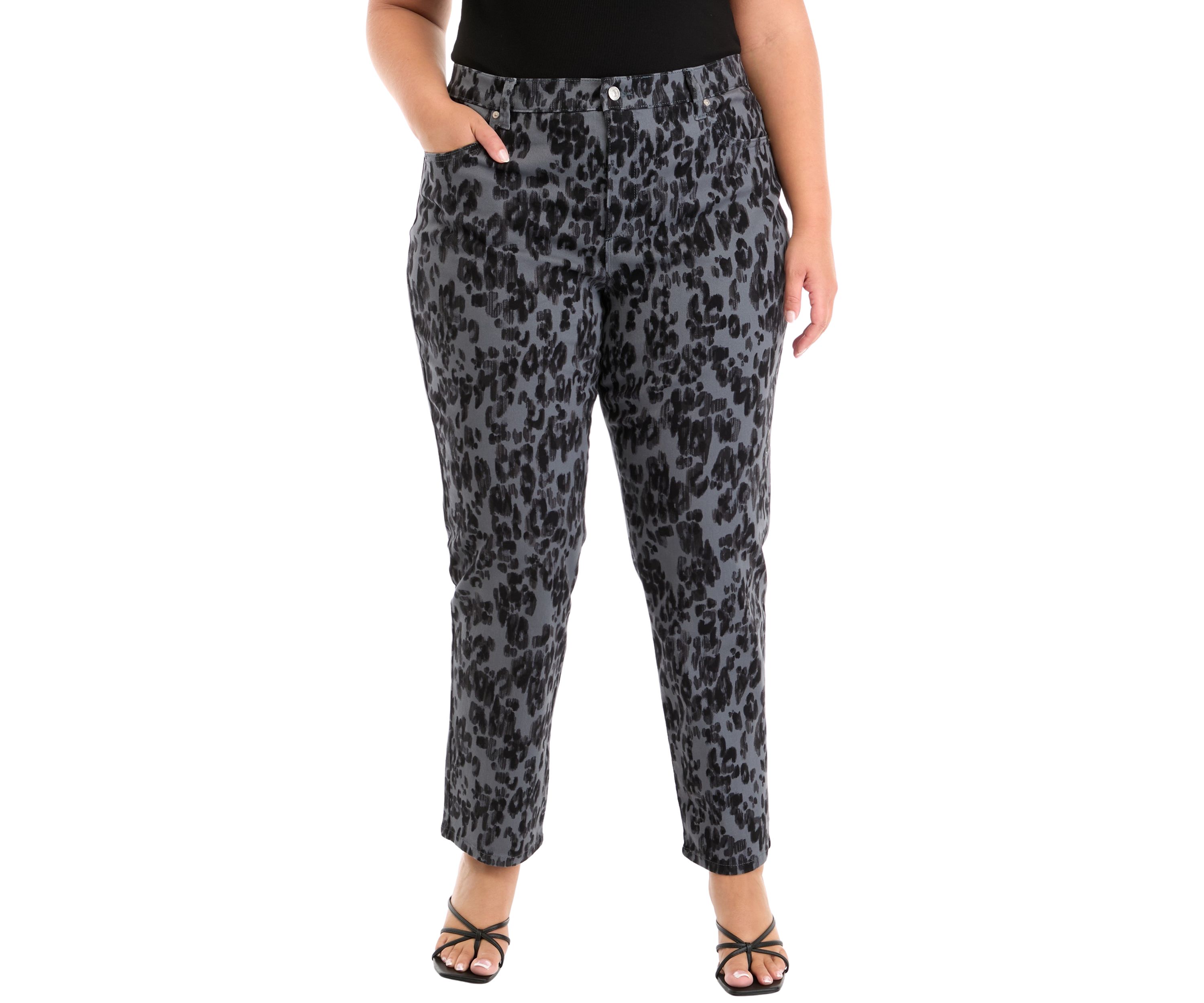 Plus Size Amanda Classic Print Jeans