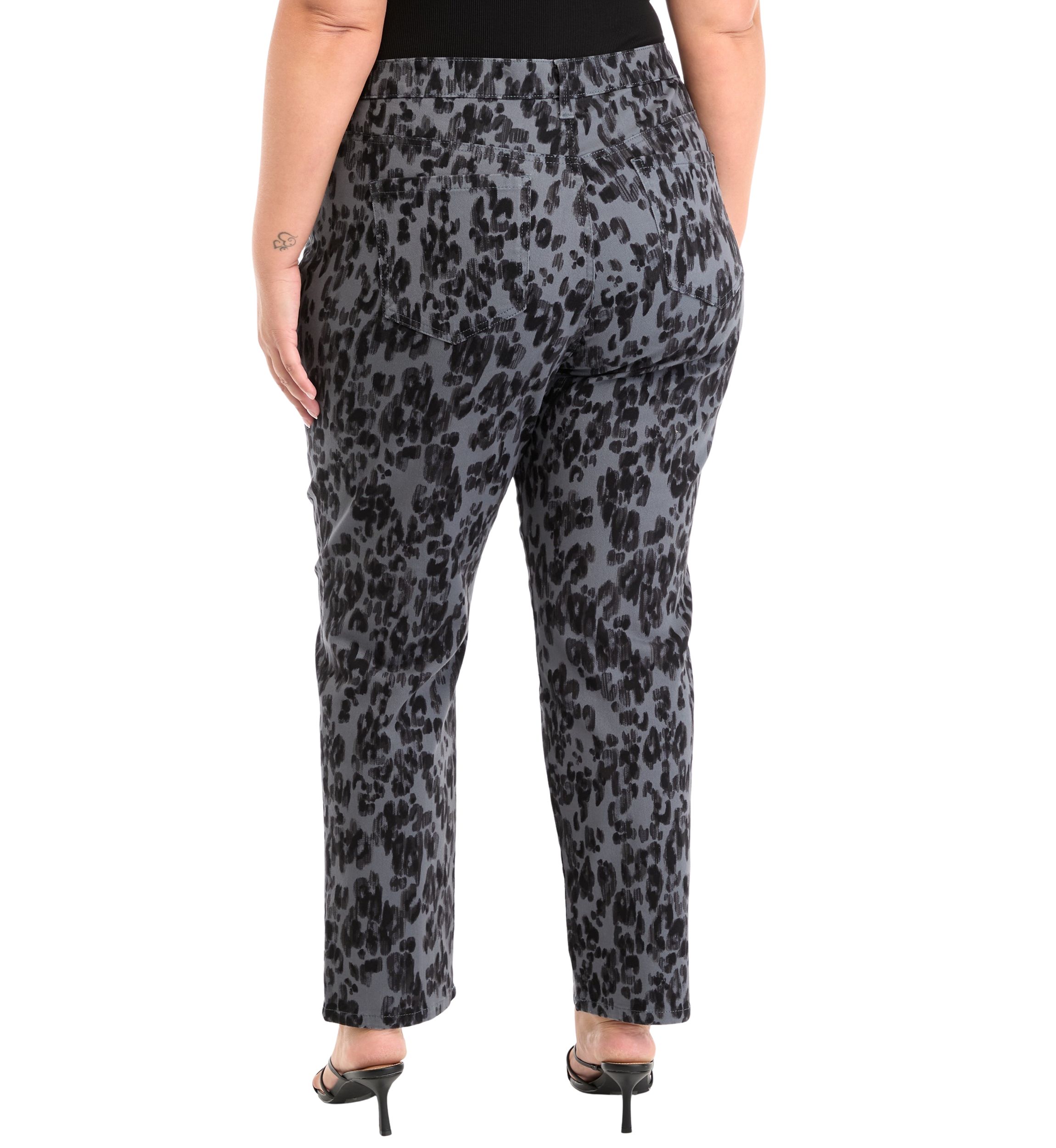 Plus Size Amanda Classic Print Jeans
