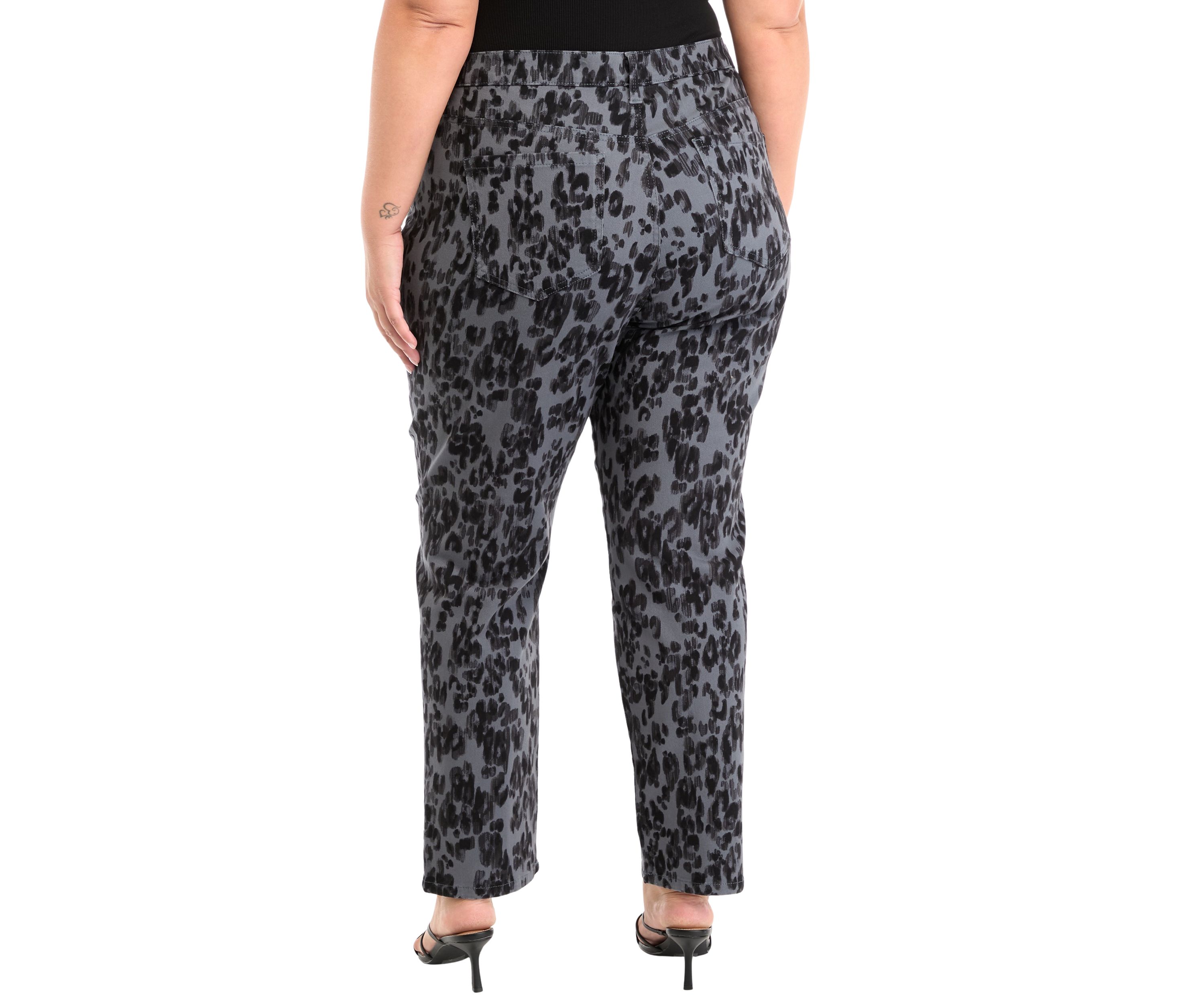 Plus Size Amanda Classic Print Jeans