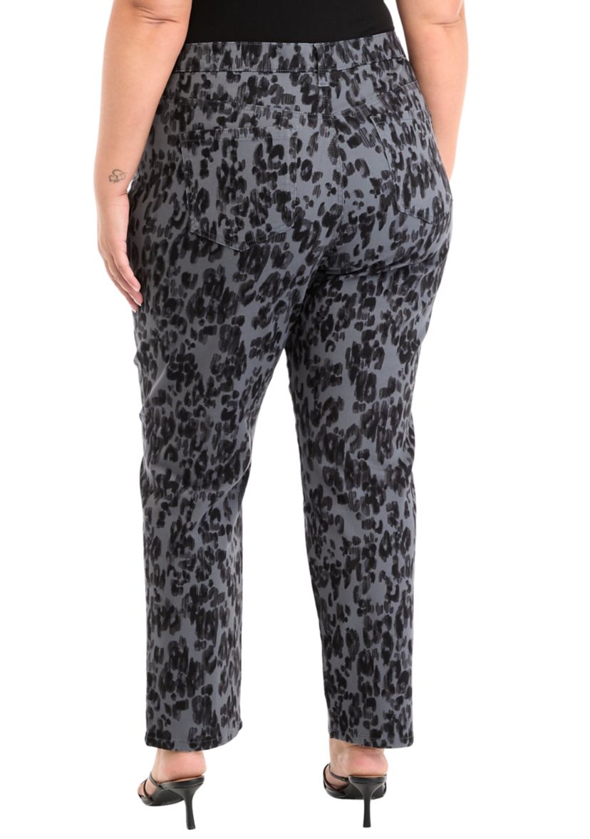 Plus Size Amanda Classic Print Jeans