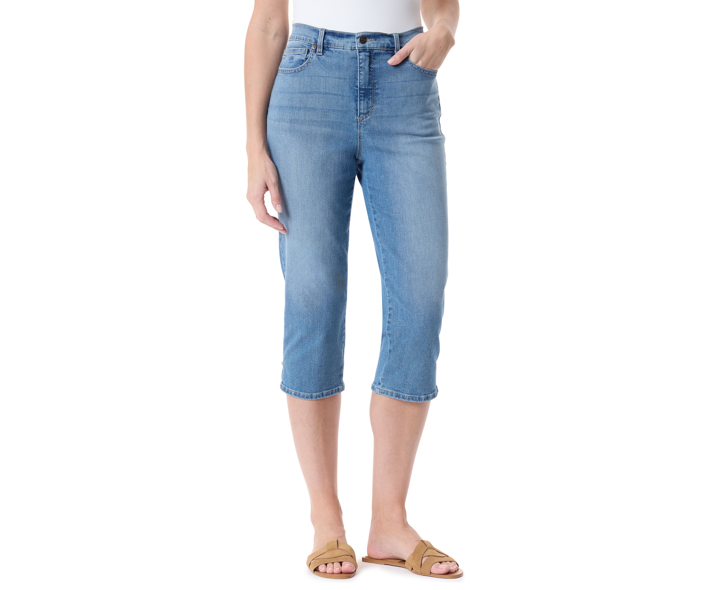 Petite Amanda Capri Jeans