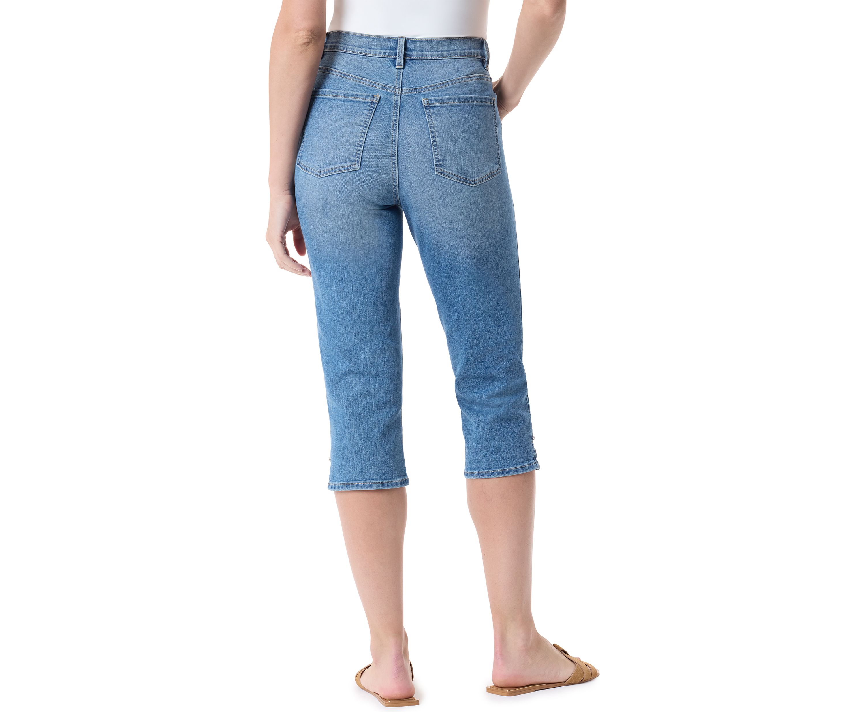 Petite Amanda Capri Jeans