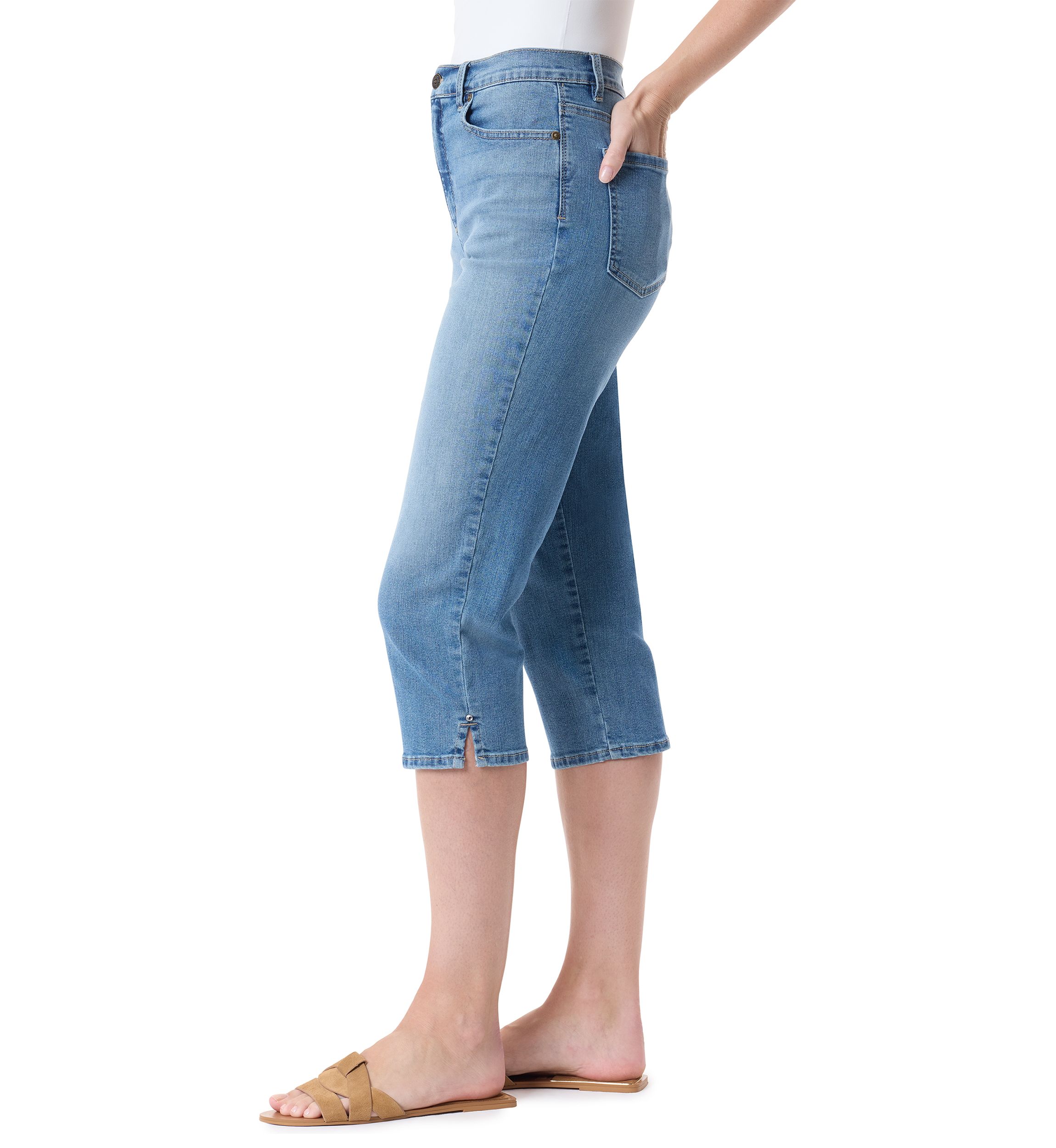 Petite Amanda Capri Jeans