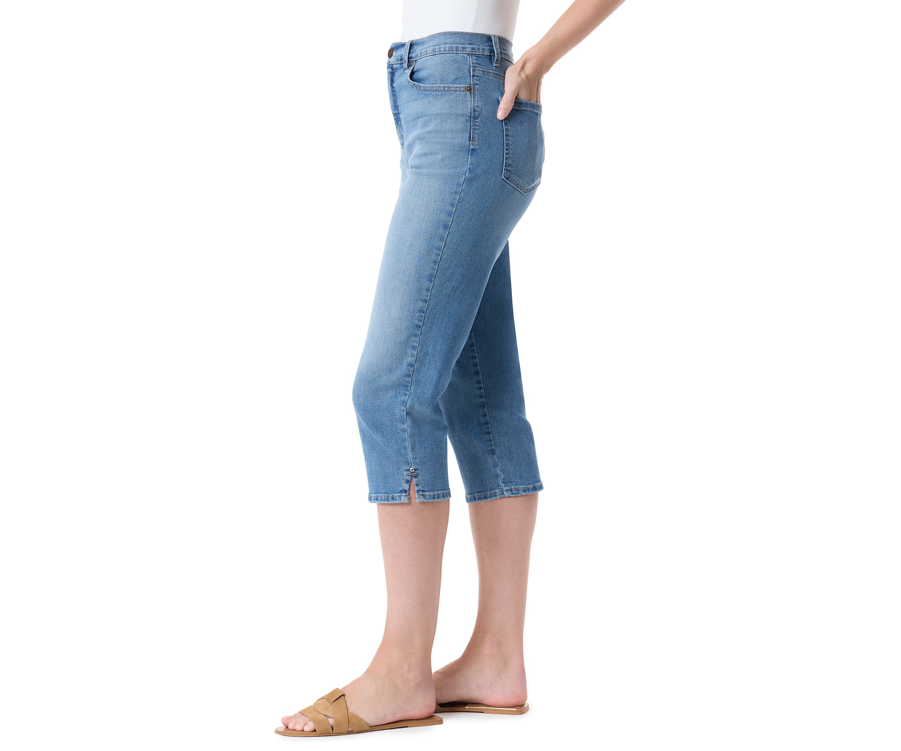 Petite Amanda Capri Jeans