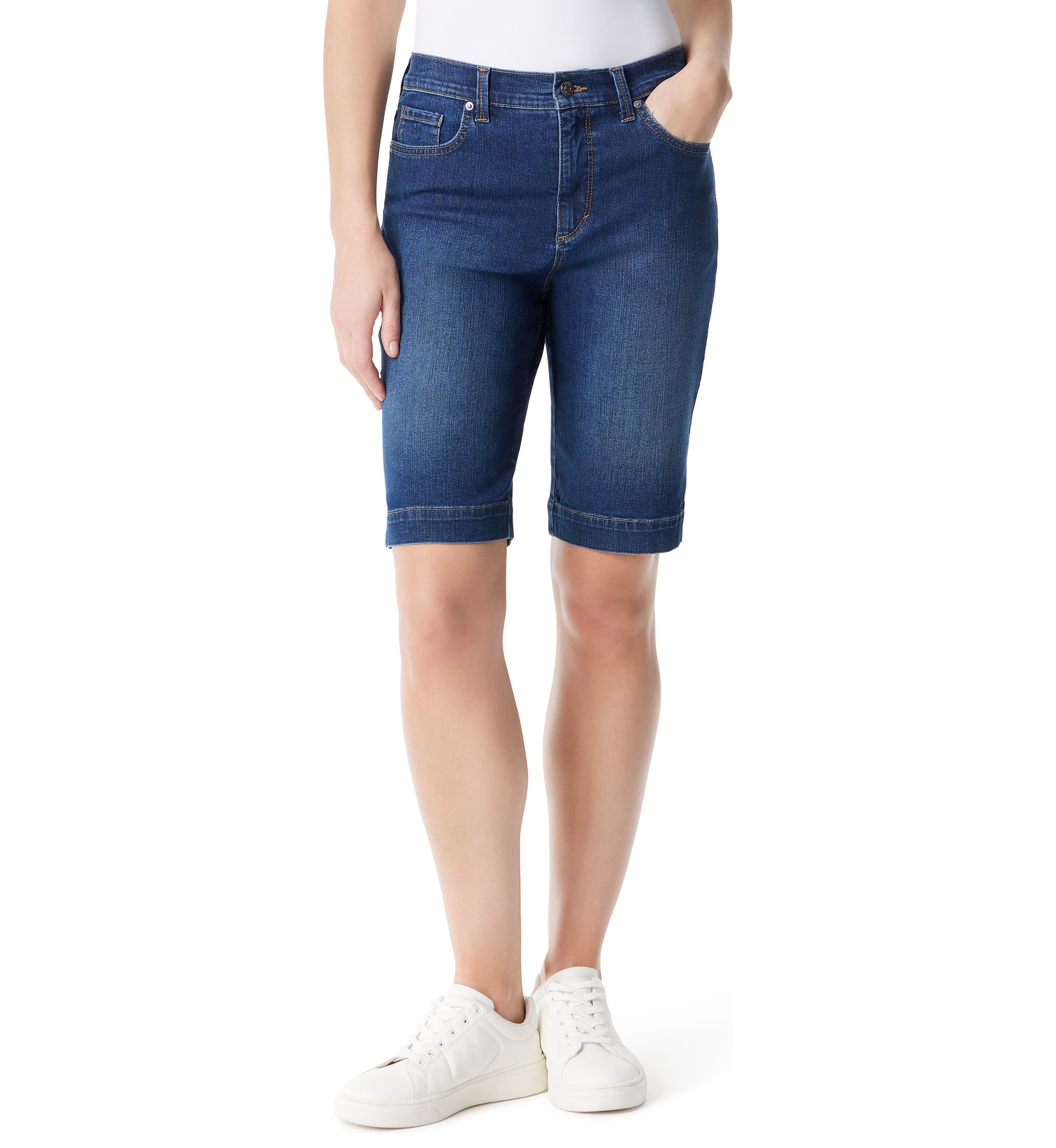Petite Amanda Bermuda Shorts