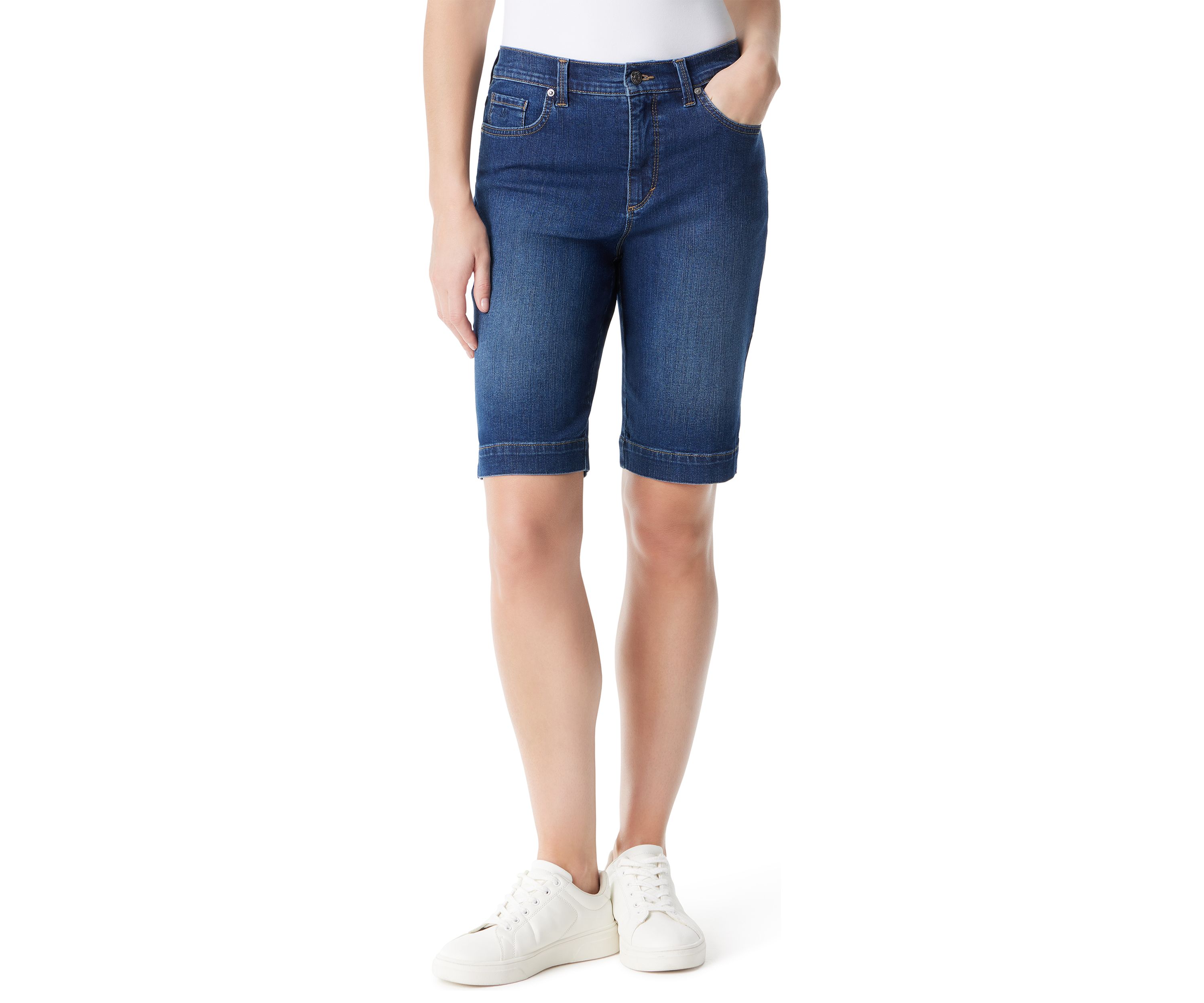 Petite Amanda Bermuda Shorts