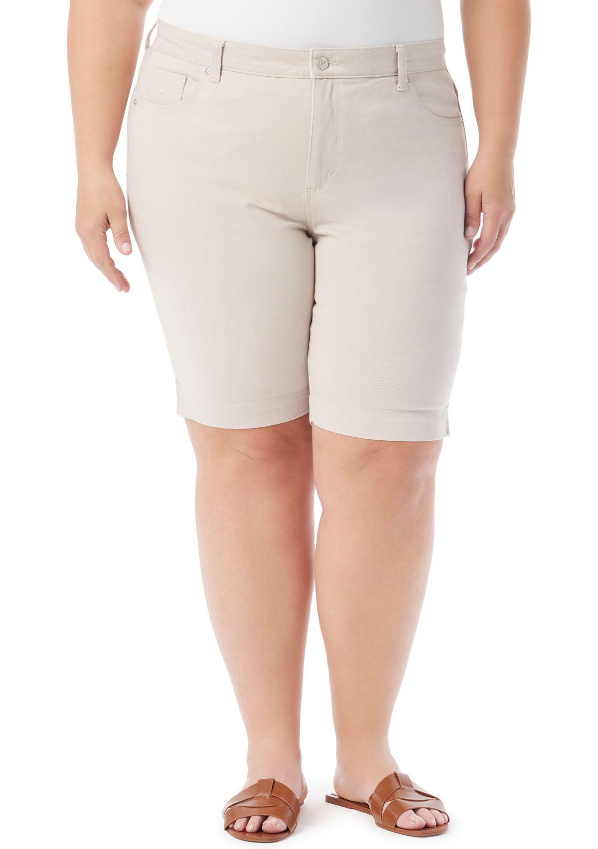 Plus Size Amanda Bermuda Shorts