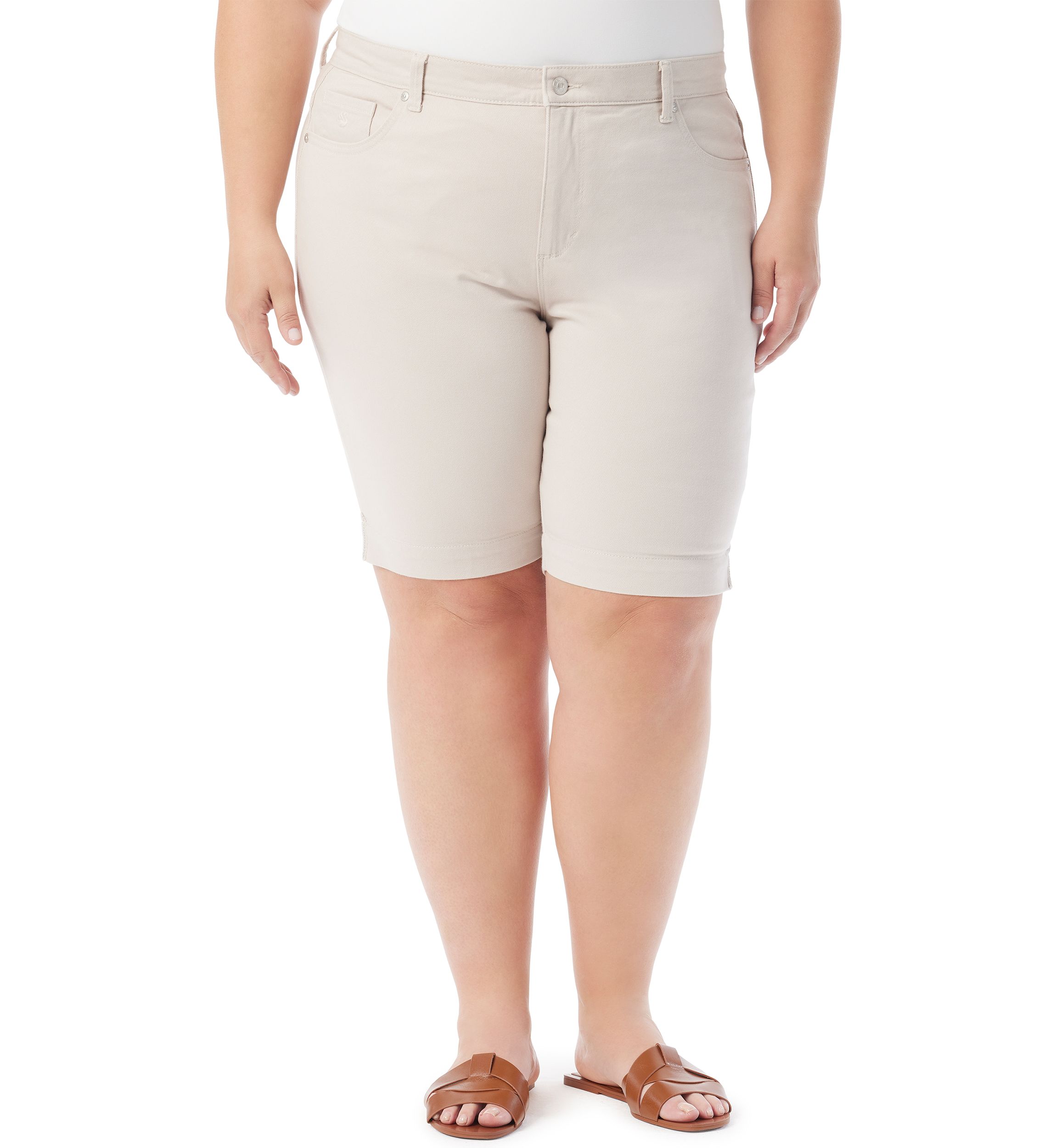 Plus Size Amanda Bermuda Shorts