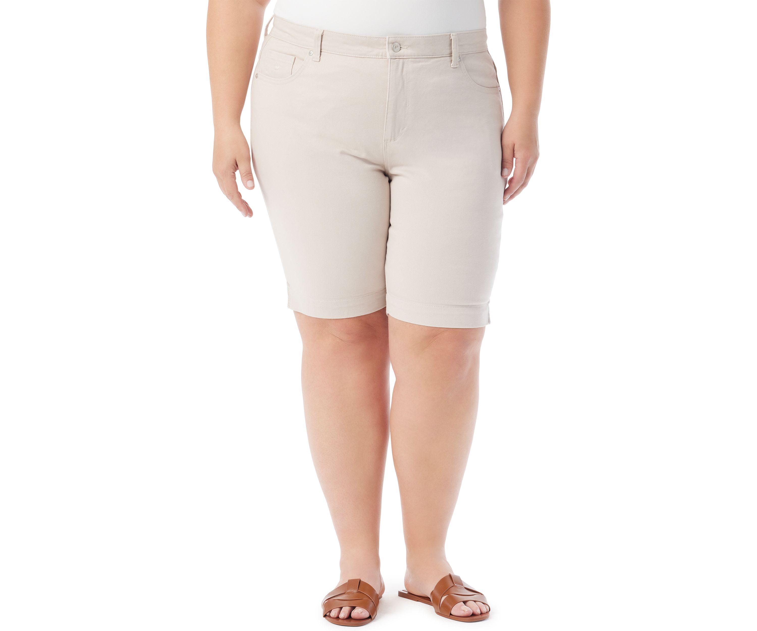 Plus Size Amanda Bermuda Shorts